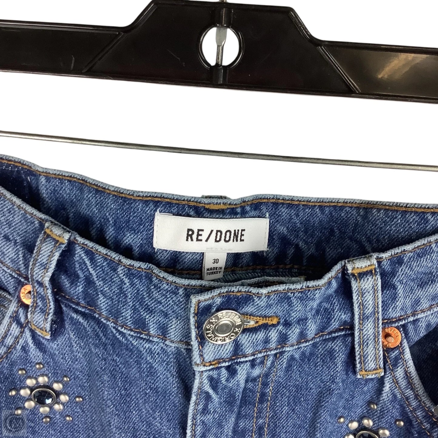 Jeans Wide Leg By Cmc In Blue Denim, Size: 30