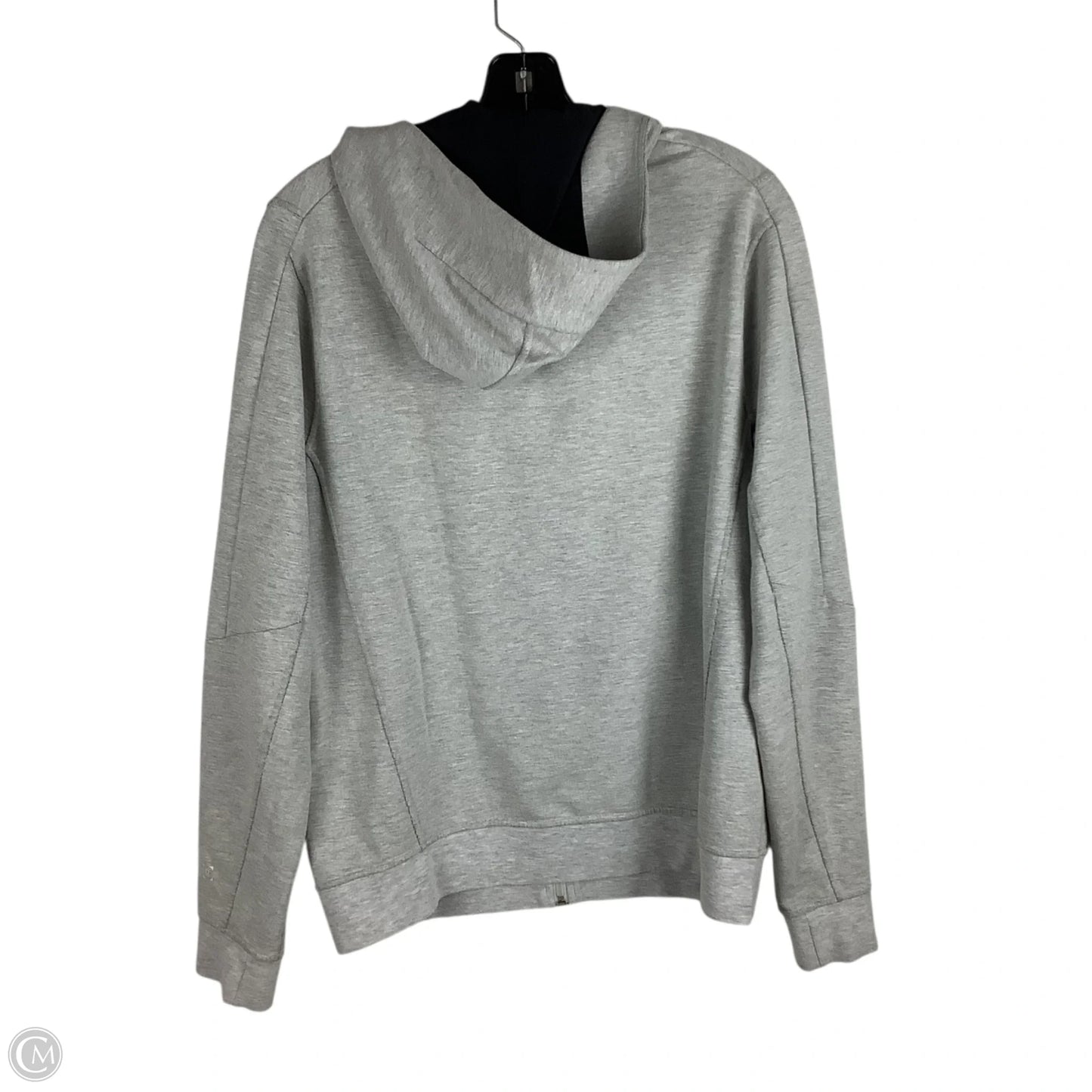 Sweatshirt Hoodie By Lululemon In Grey, Size: M