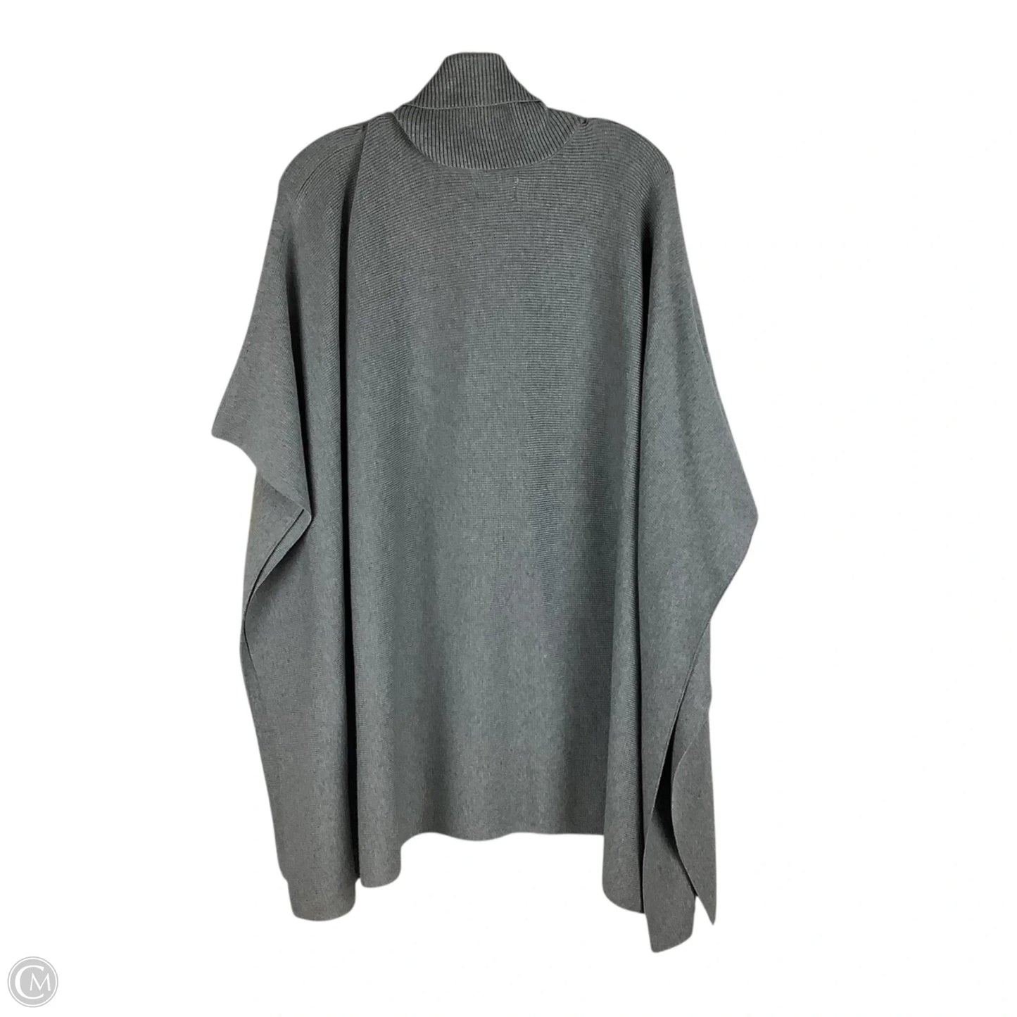 Poncho By Mer Sea In Grey, Size: One Size