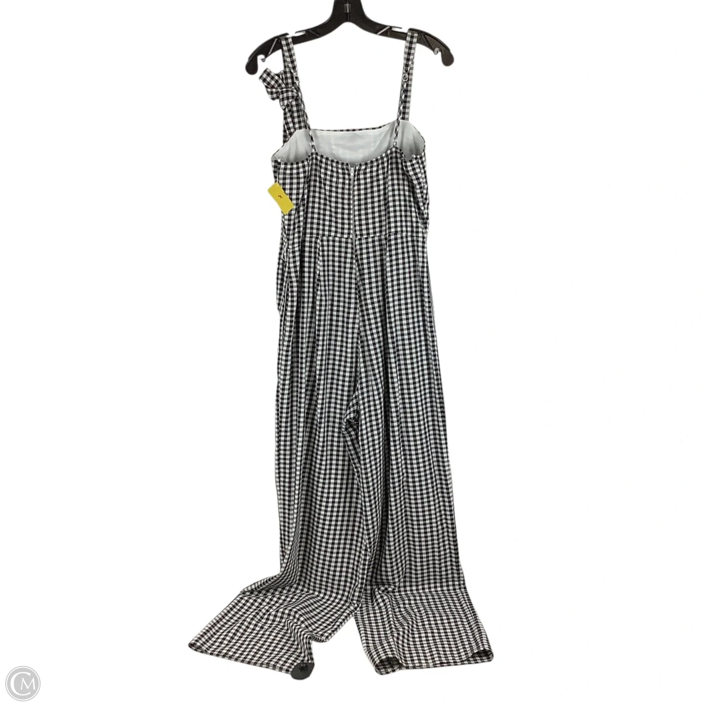 Jumpsuit By Blue Rain In Plaid Pattern, Size: M