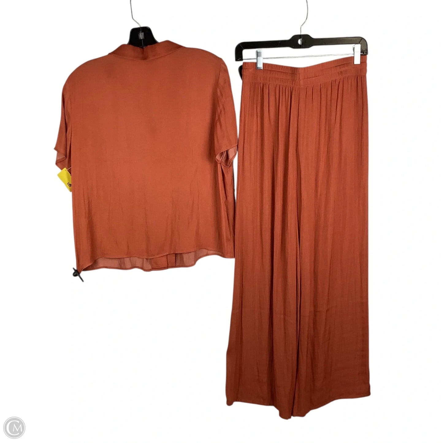 Pants Set 2pc By Rachel Roy In Orange, Size: Top M/Bottom S