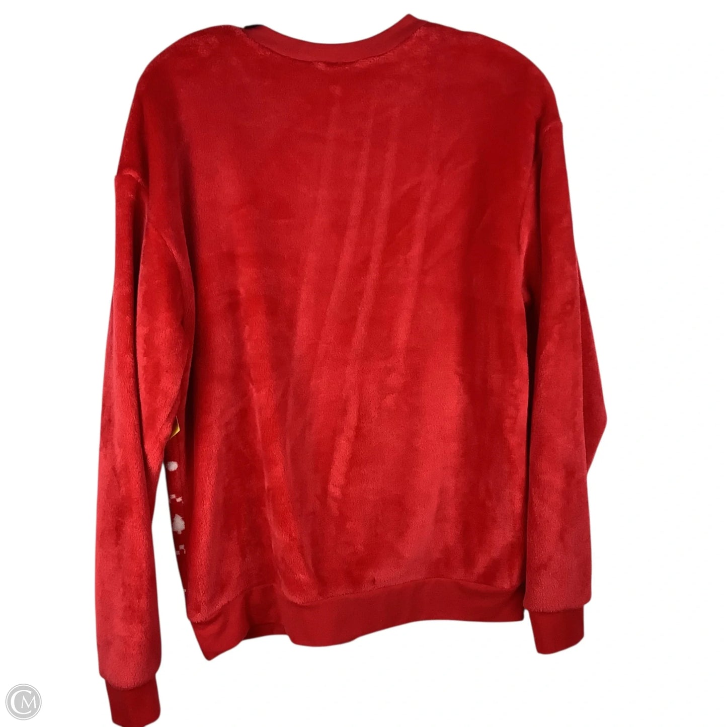 Sweatshirt Collar By Clothes Mentor In Red, Size: M