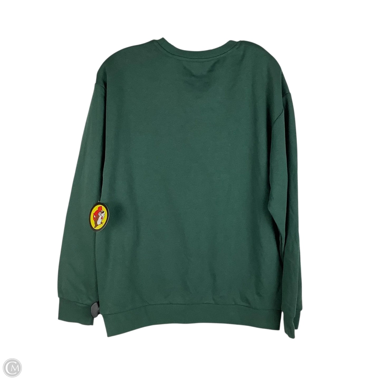 Sweatshirt Collar By Clothes Mentor In Green, Size: M