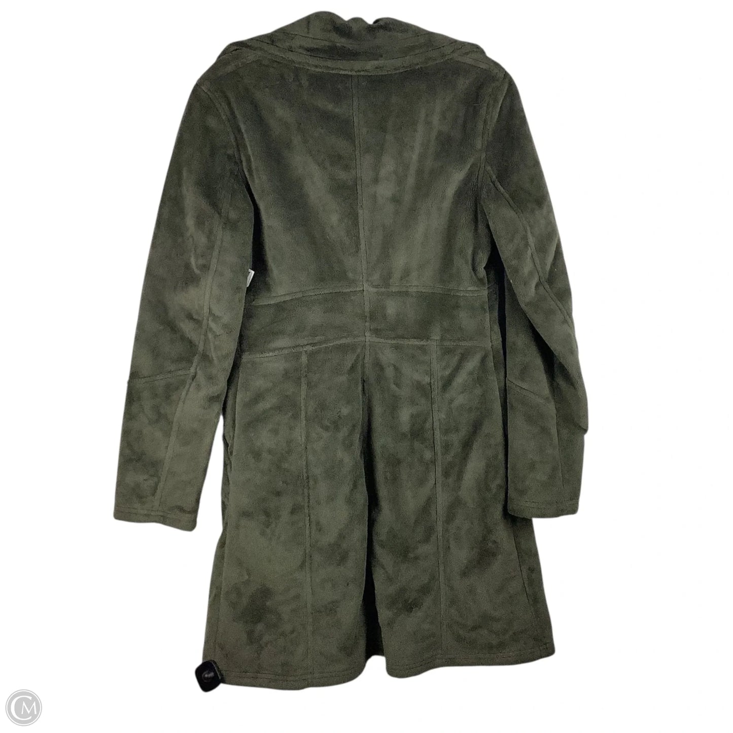 Coat Faux Fur & Sherpa By Athleta In Green, Size: Xs