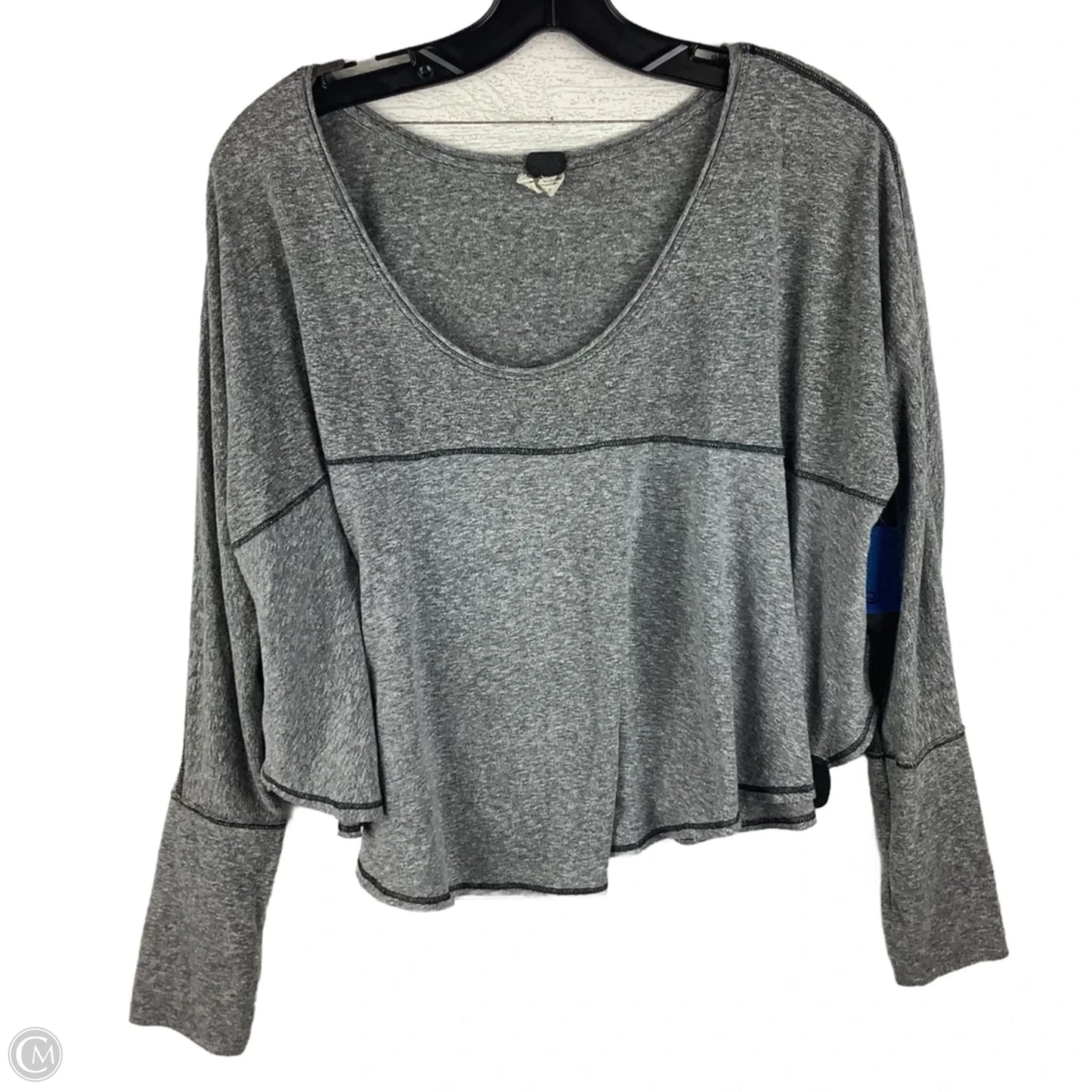 Top Long Sleeve By We The Free In Grey, Size: Xs