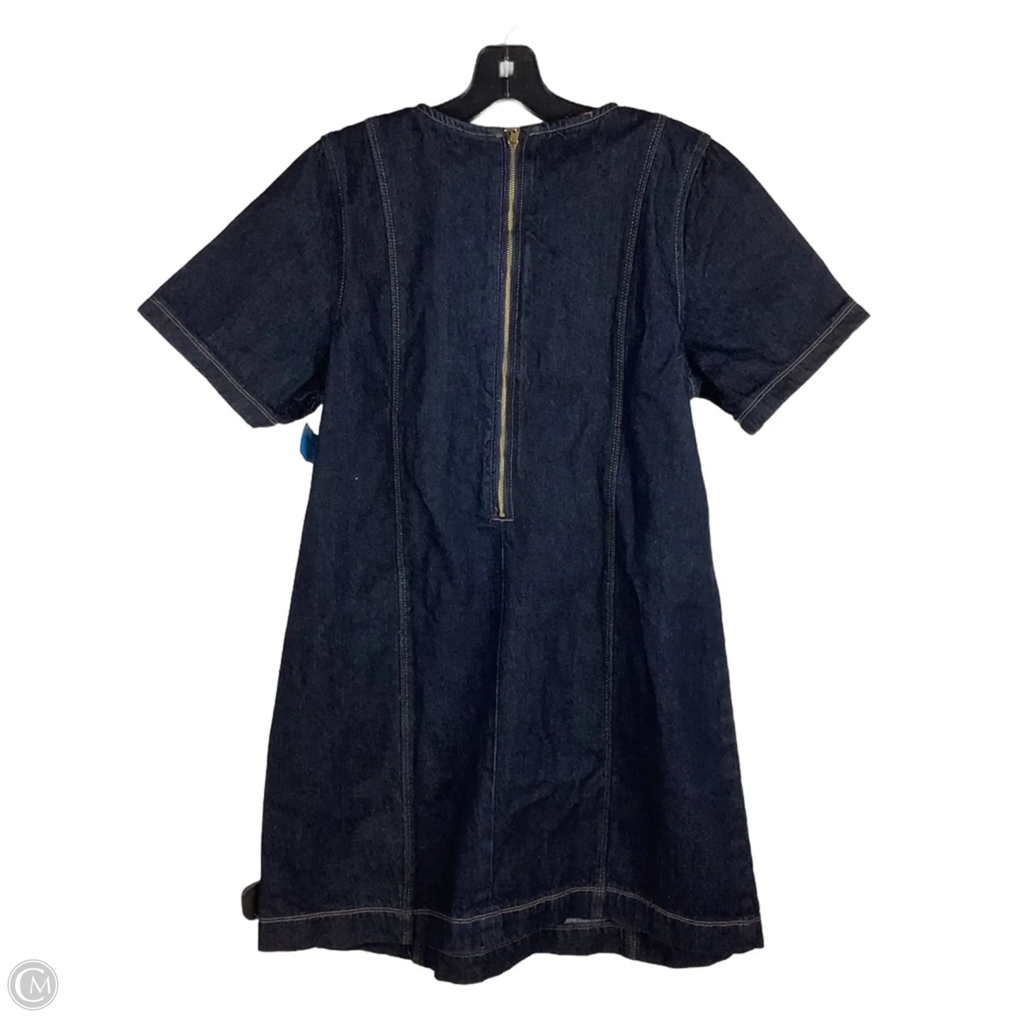 Dress Casual By Old Navy In Blue Denim, Size: L
