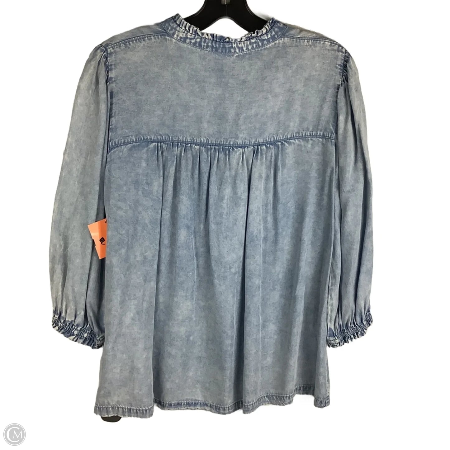 Top Short Sleeve By Jane And Delancey In Blue, Size: S
