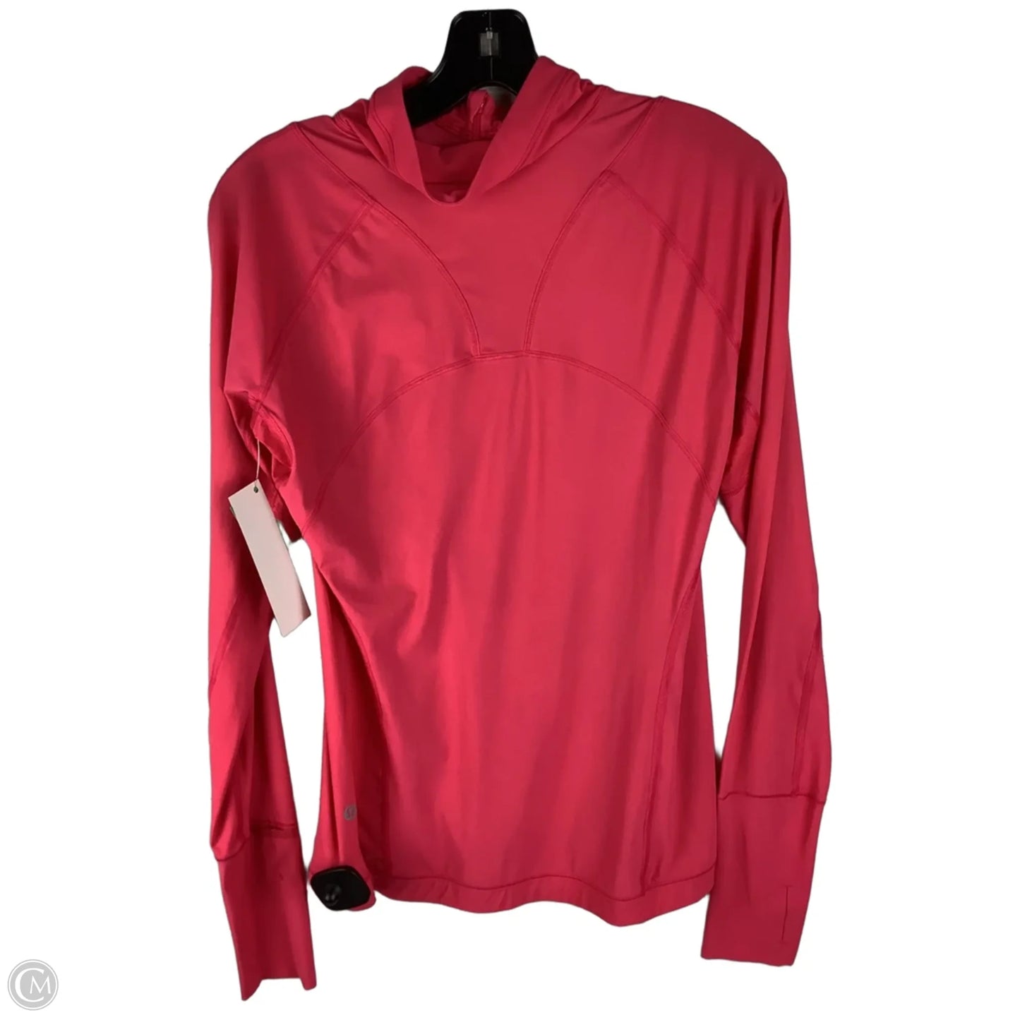 Athletic Top Long Sleeve Crewneck By Lululemon In Red