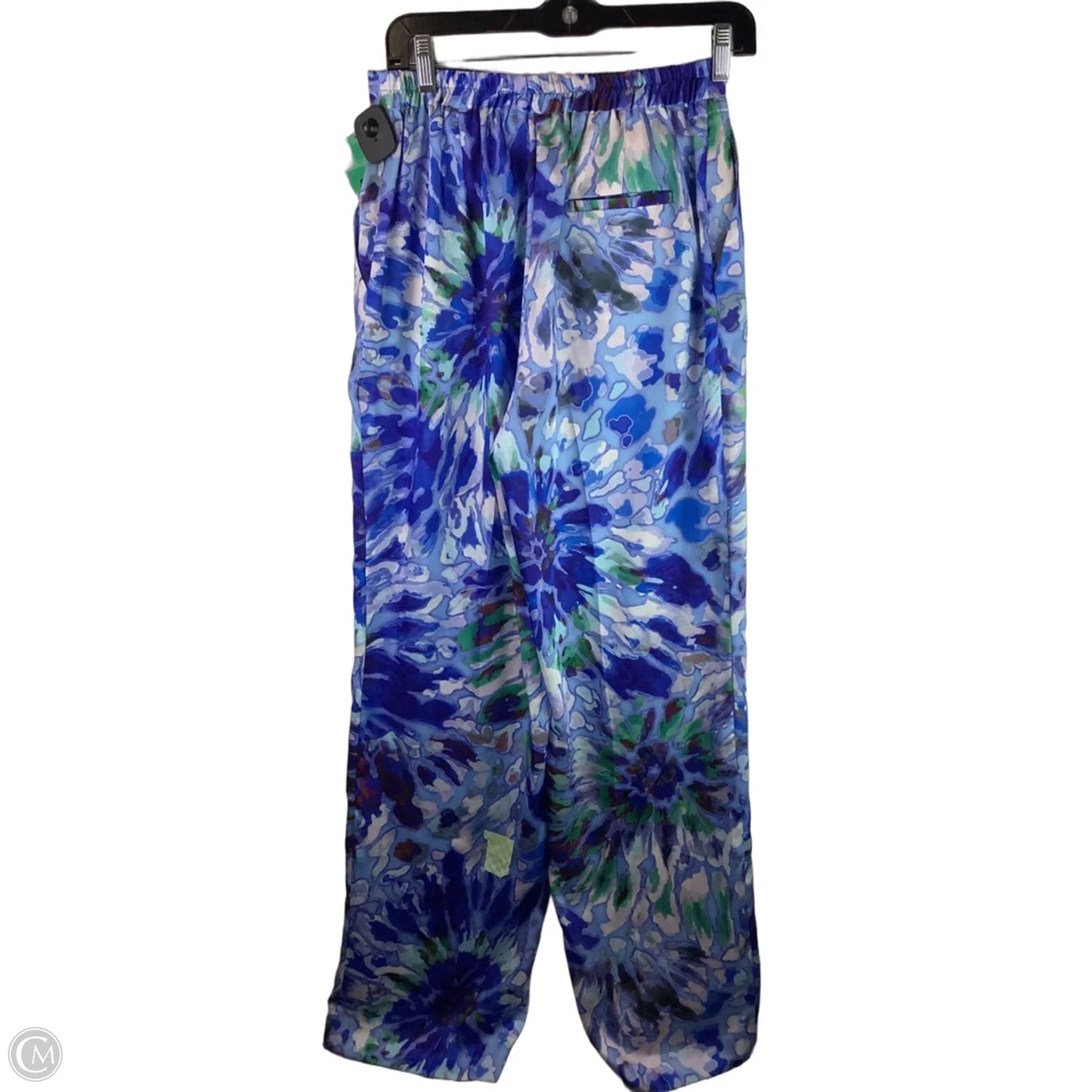 Pants Wide Leg By Zara In Blue, Size: S