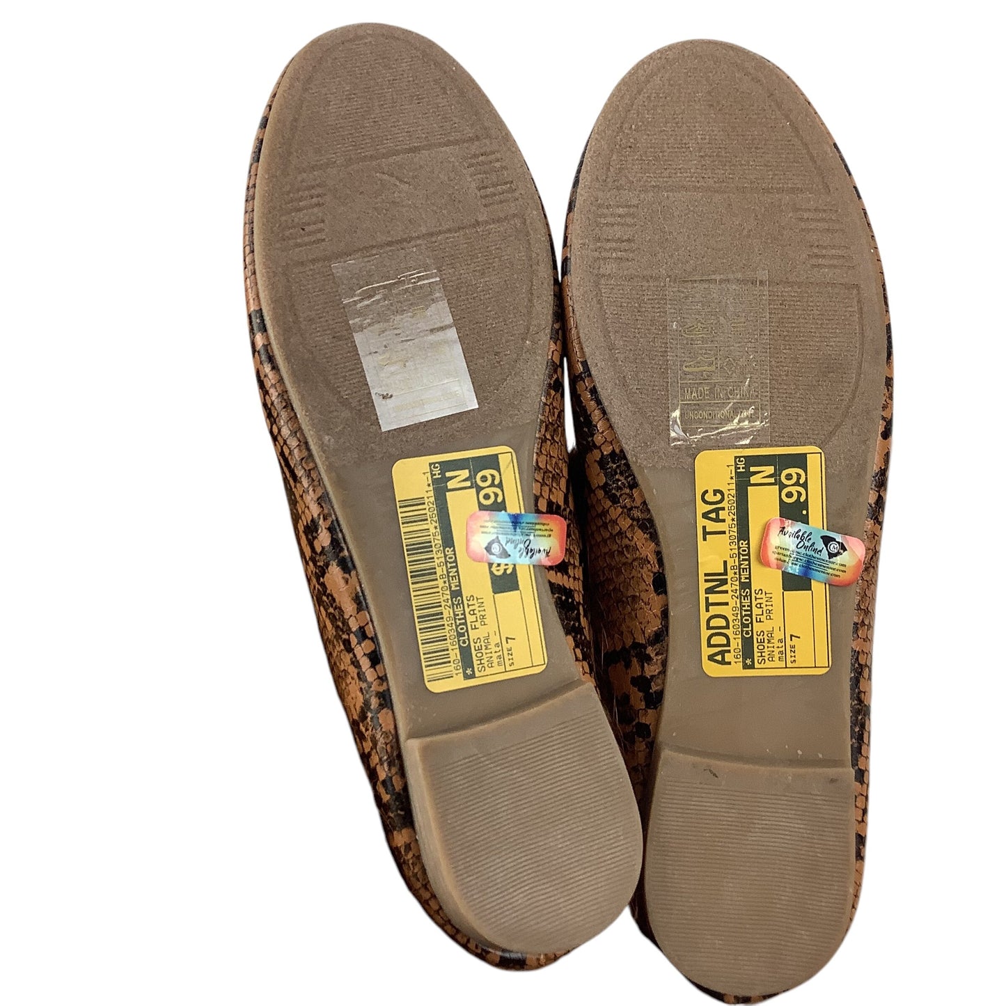 Shoes Flats By Clothes Mentor Size: 7