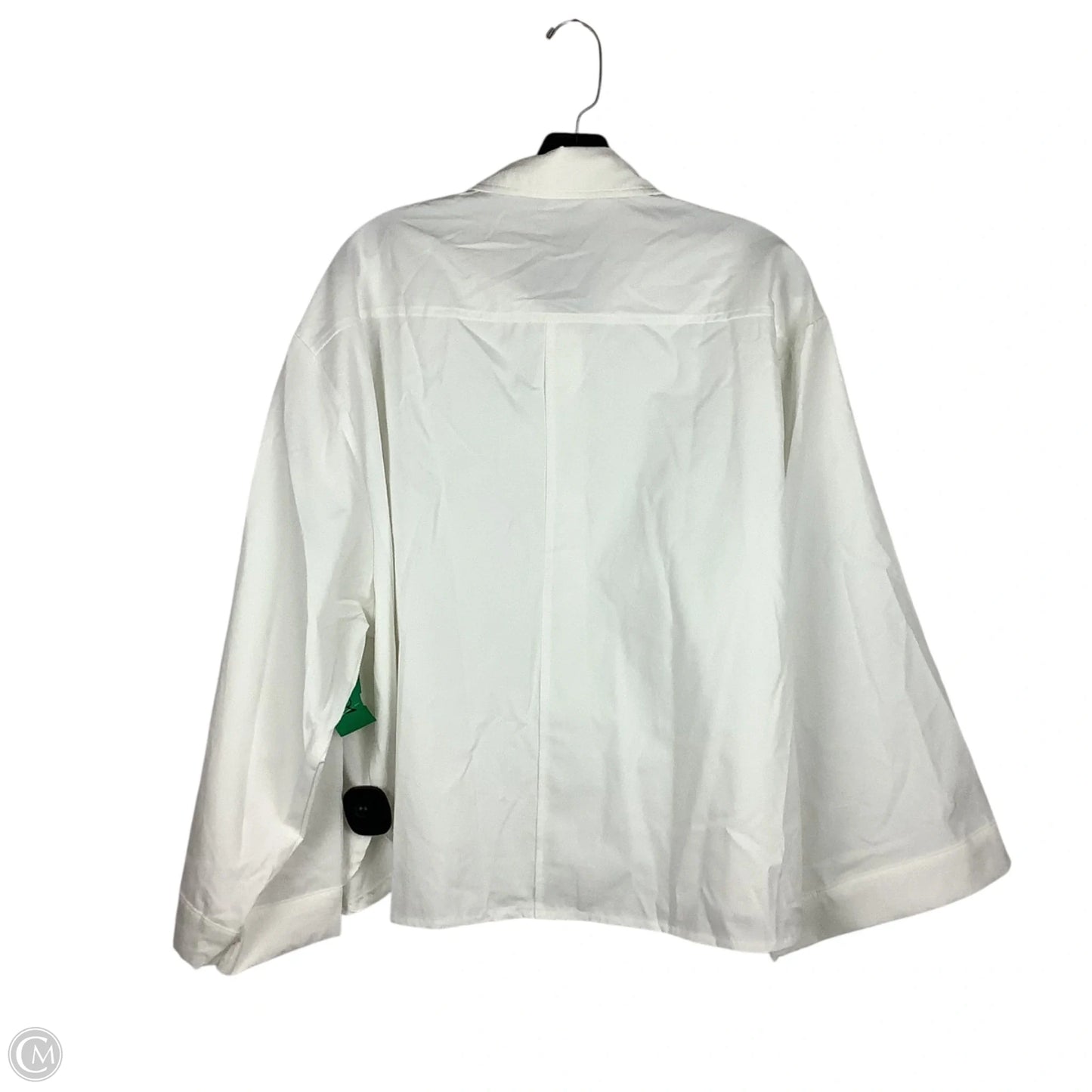 Top Long Sleeve By Gigio In White, Size: L