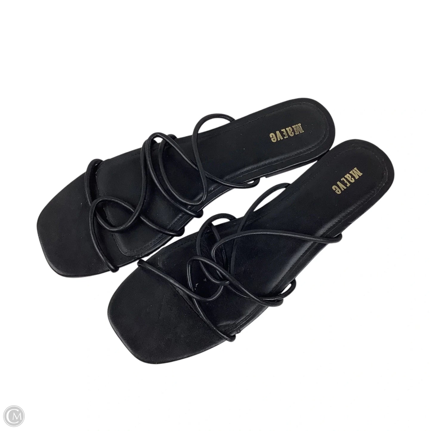 Sandals Flats By Maeve In Black, Size: 10