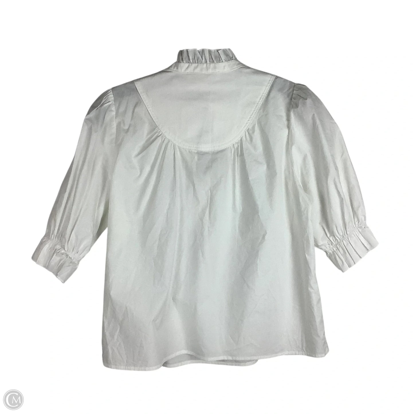 Top Short Sleeve By Cmc In White, Size: S