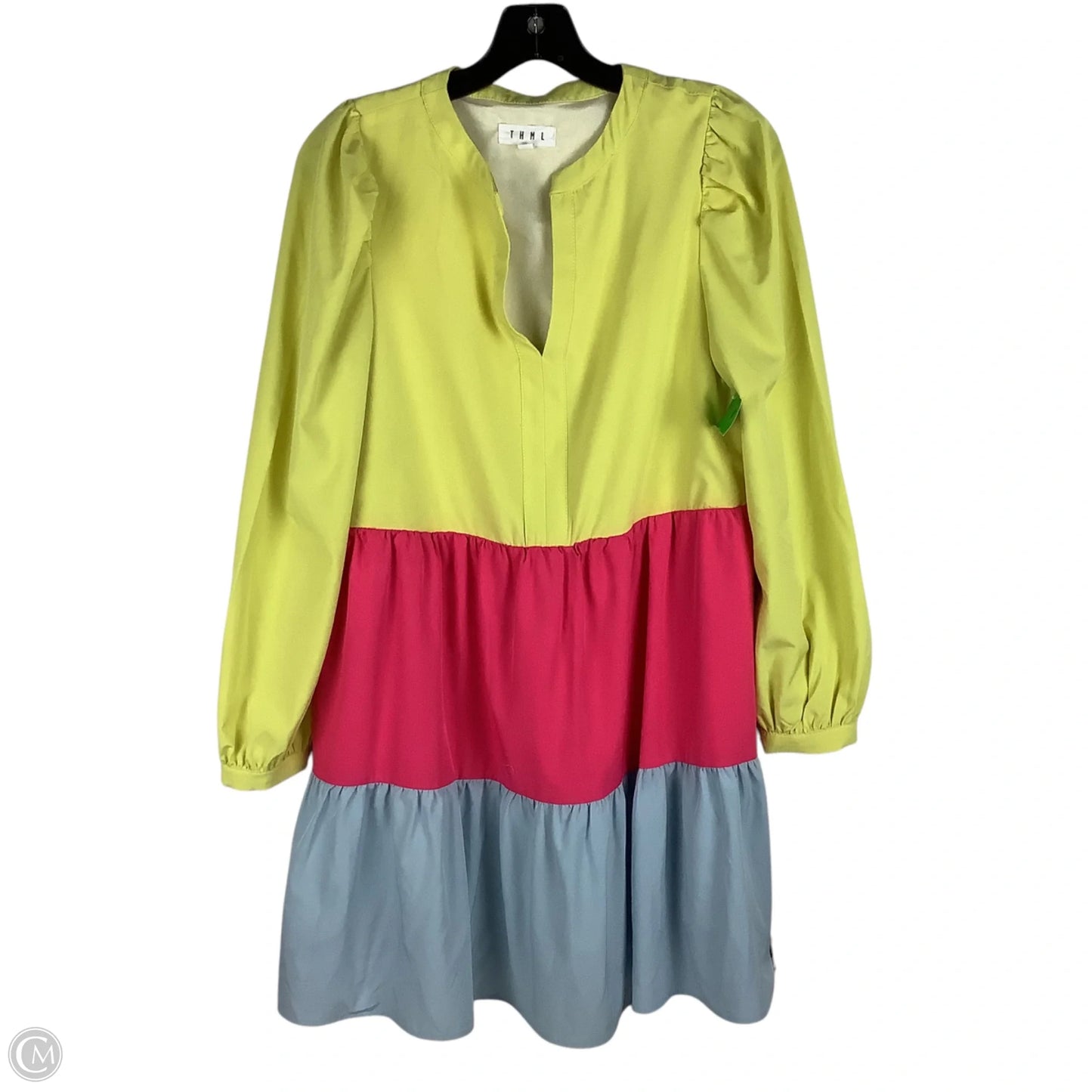 Dress Casual Short By Thml In Yellow, Size: Xs