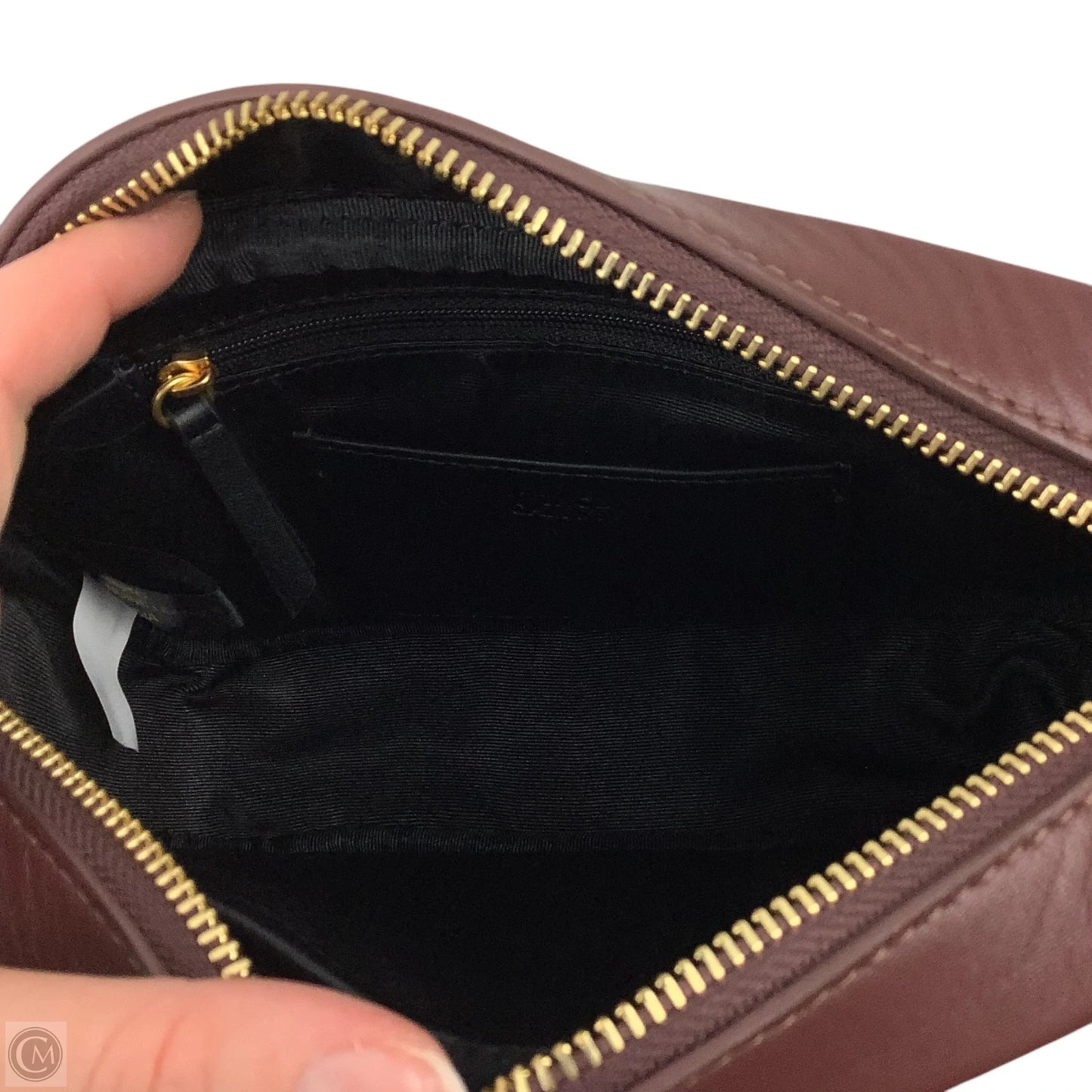 Crossbody Leather By Vince Camuto, Size: Medium