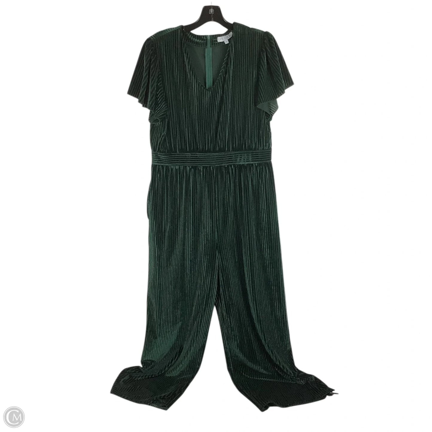 Jumpsuit By Clothes Mentor In Green, Size: Xl