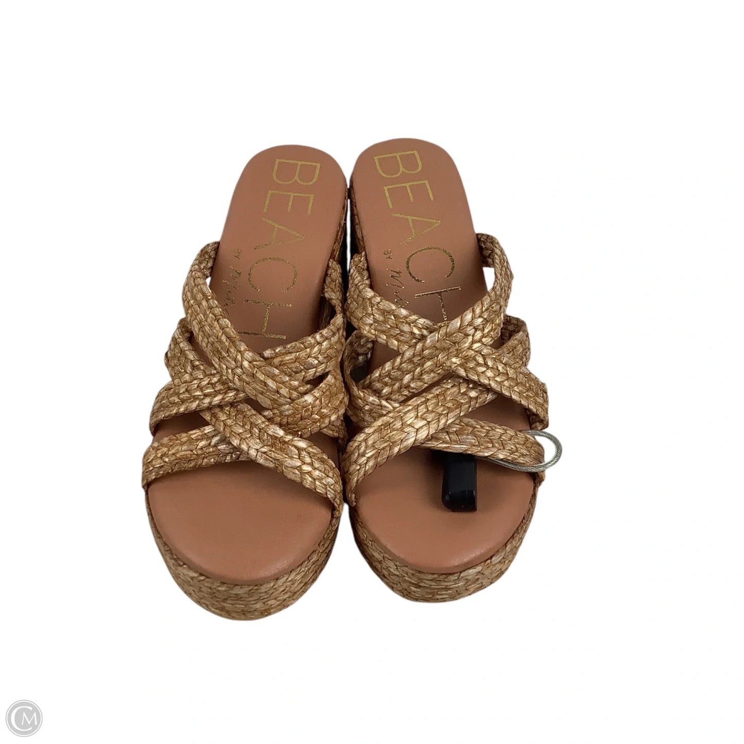 Sandals Heels Platform By Matisse In Brown, Size: 8