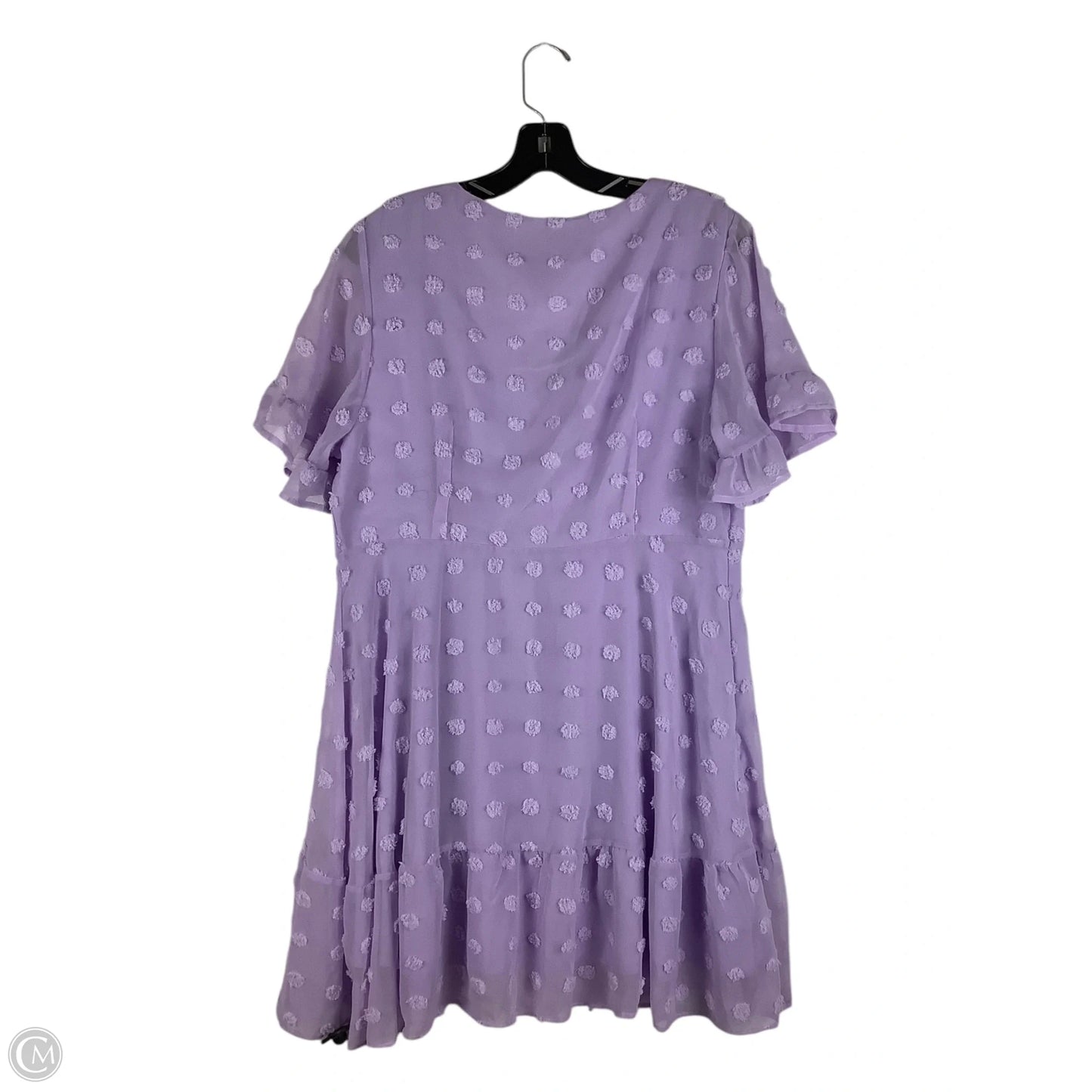 Dress Casual Short By Clothes Mentor In Purple, Size: L