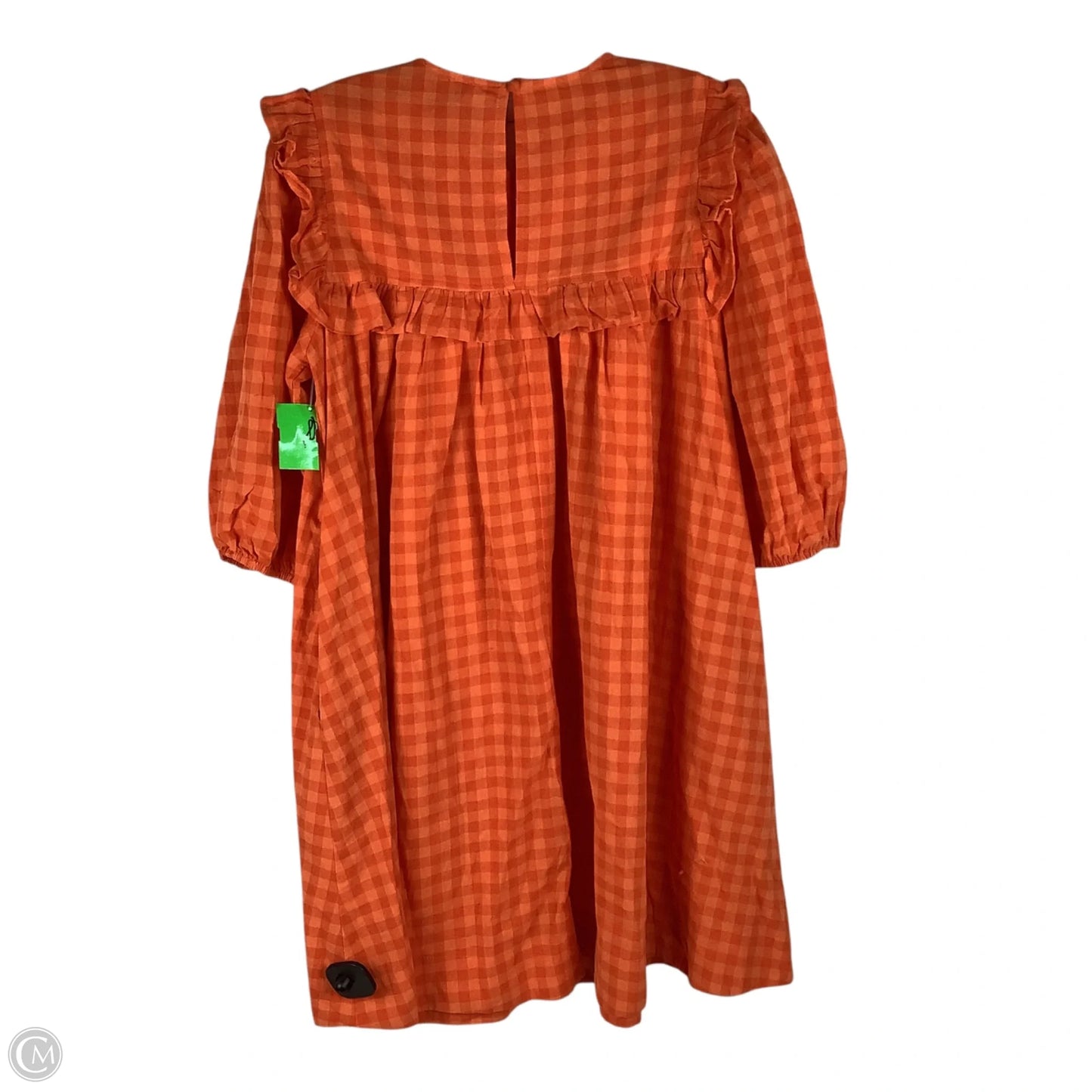 Dress Casual Short By Gigio In Orange, Size: S