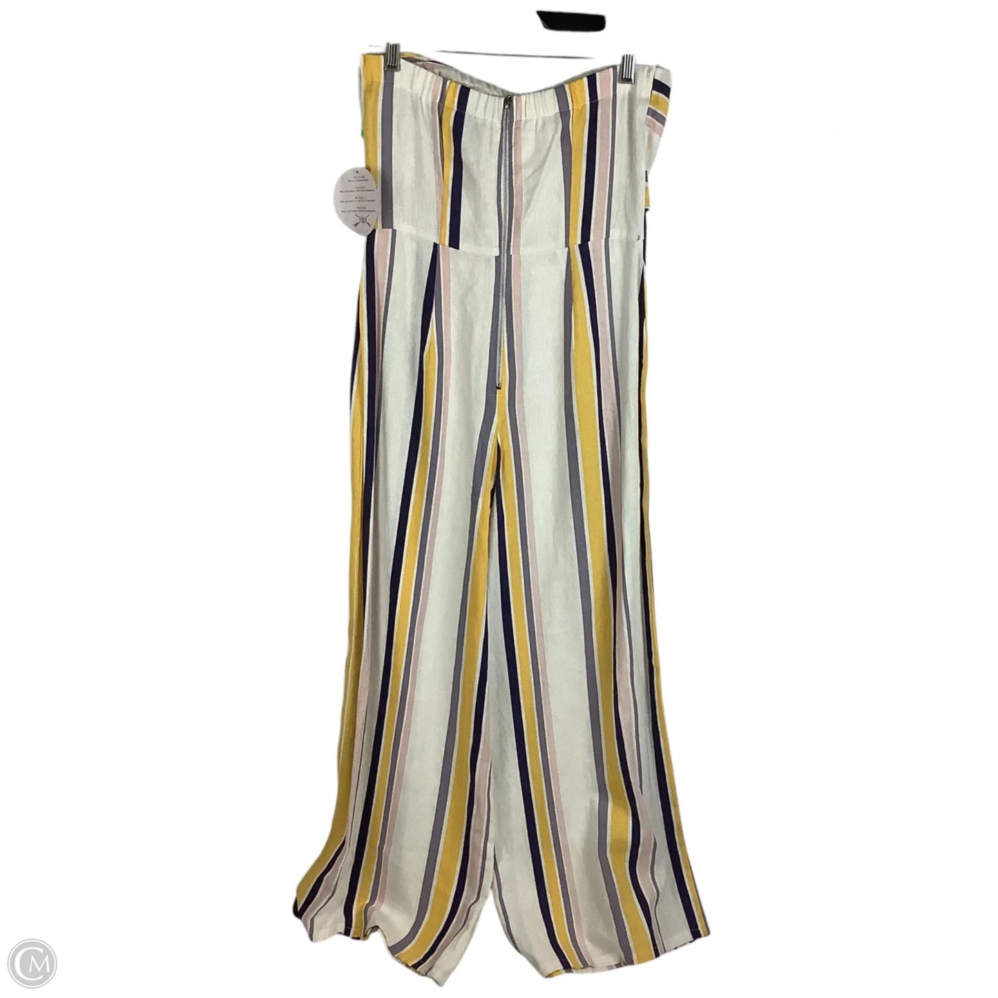 Jumpsuit By Clothes Mentor In Striped Pattern, Size: 4
