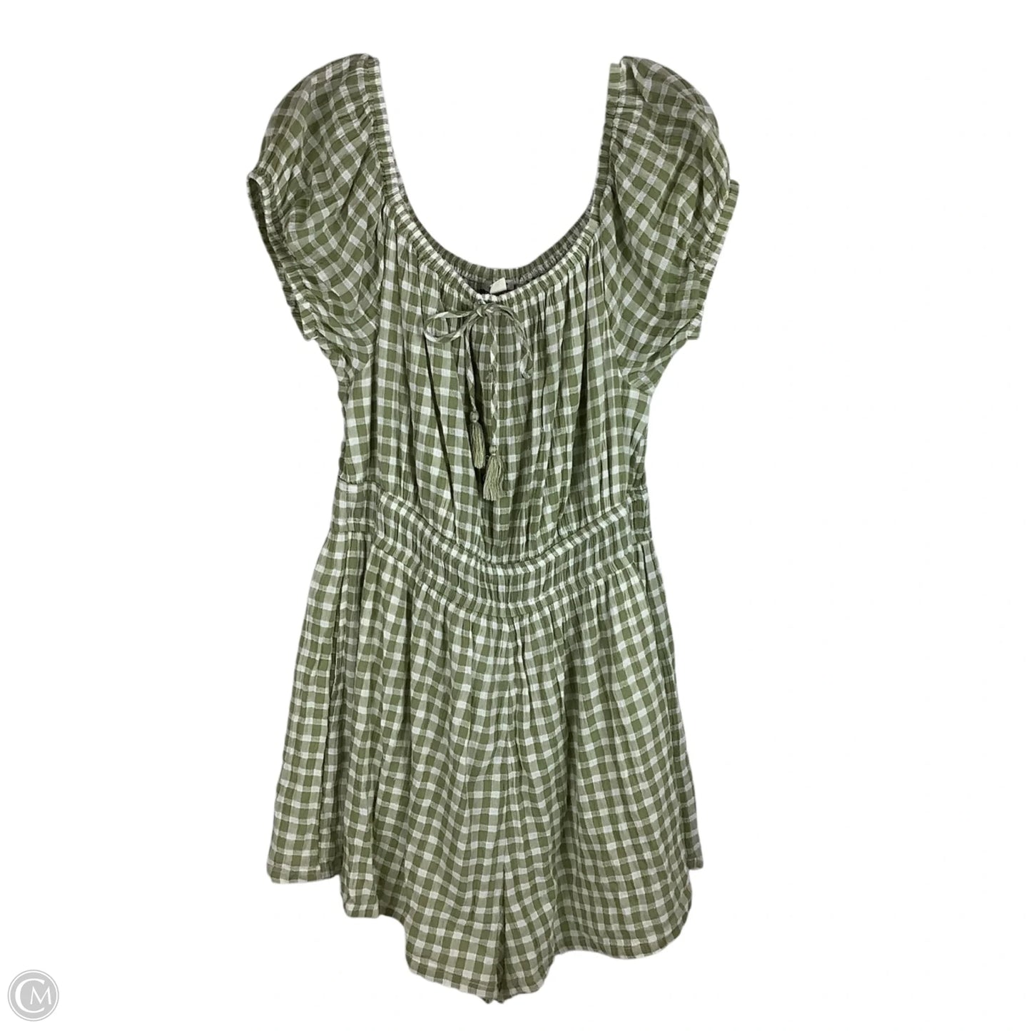 Romper Short By American Eagle In Green, Size: Xl