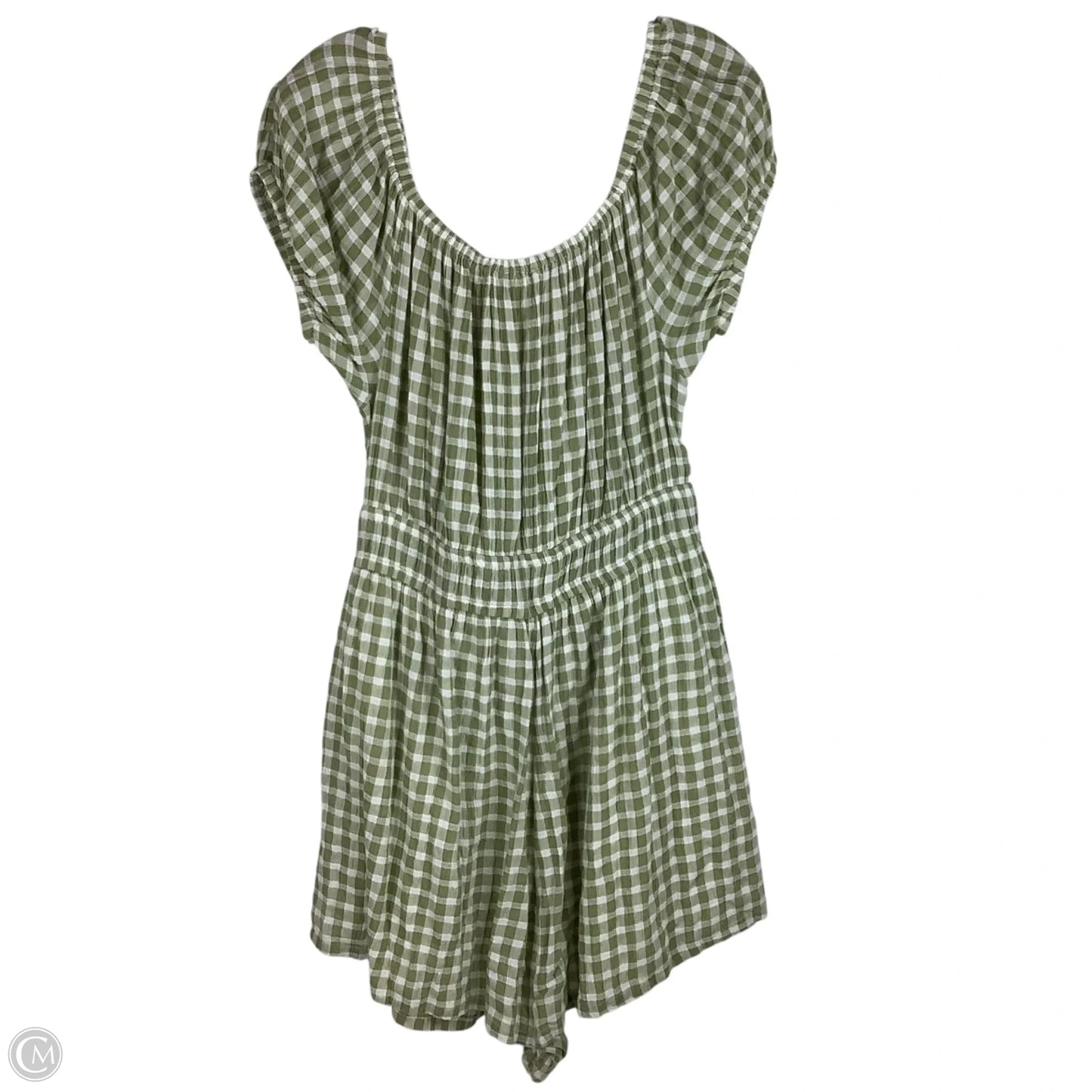Romper Short By American Eagle In Green, Size: Xl