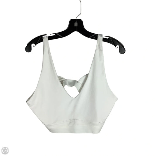 Athletic Bra By Fabletics In White, Size: Xl
