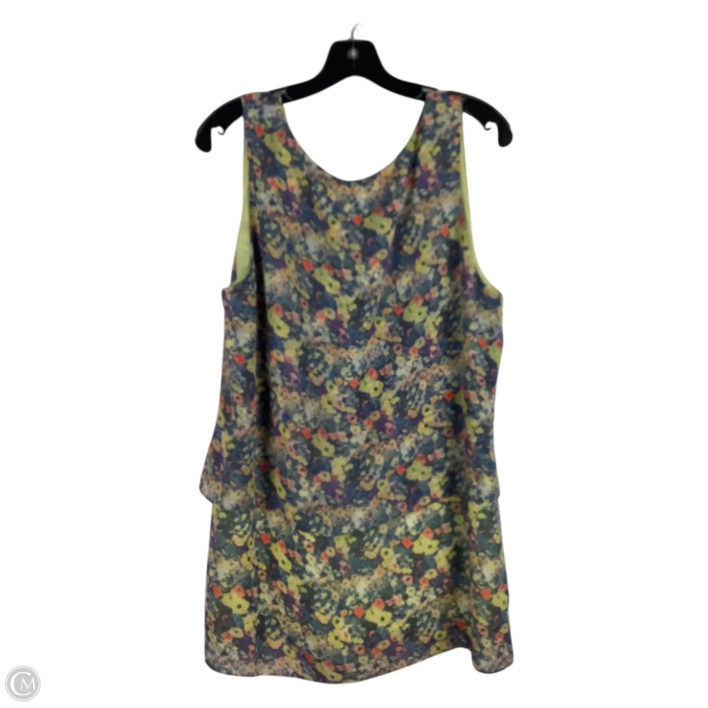 Top Sleeveless By Cabi In Multi-colored, Size: Xl