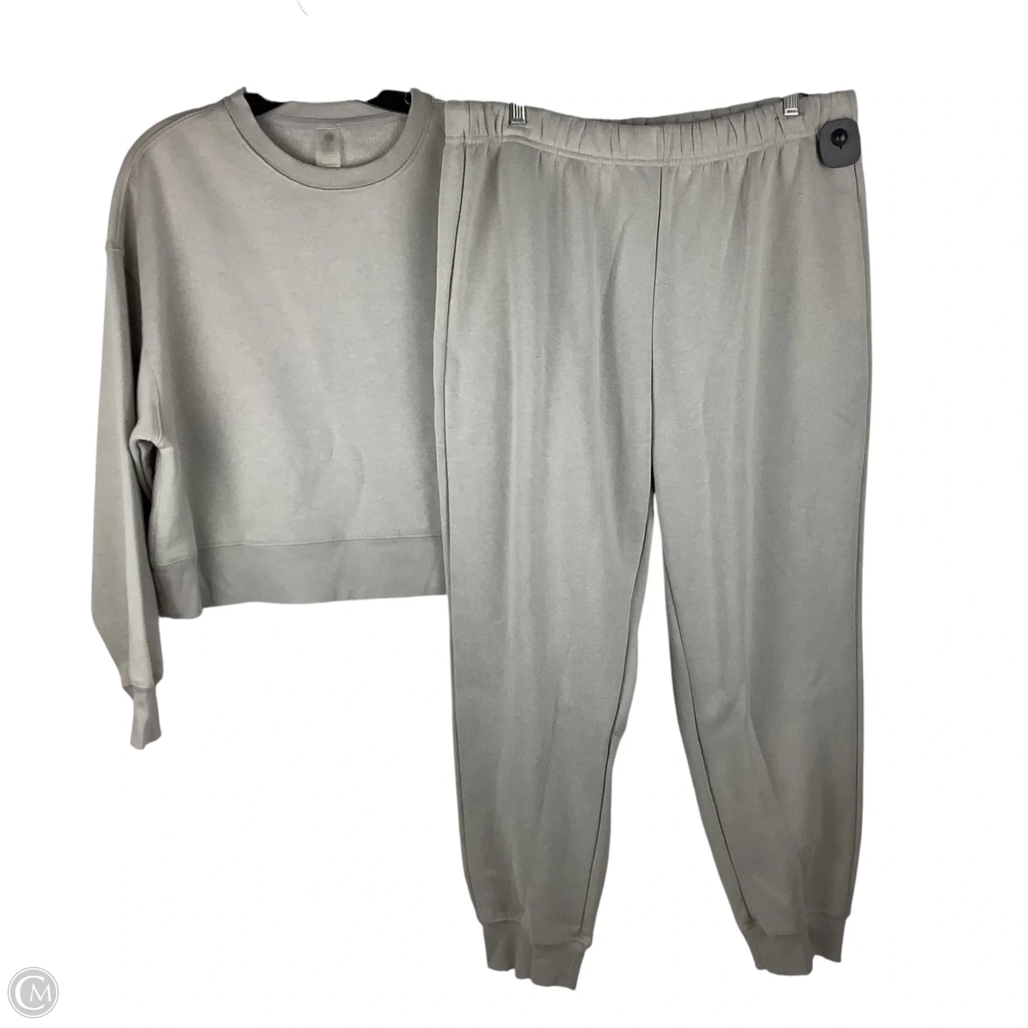 Pants Set 2pc By Clothes Mentor In Beige, Size: L