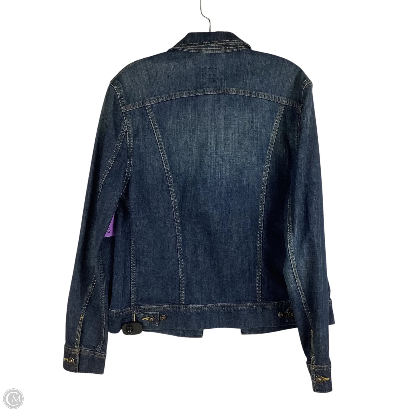 Jacket Denim By Lee In Blue, Size: S