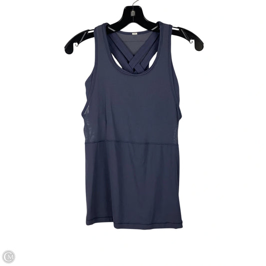Athletic Tank Top By Lululemon In Purple, Size: 4
