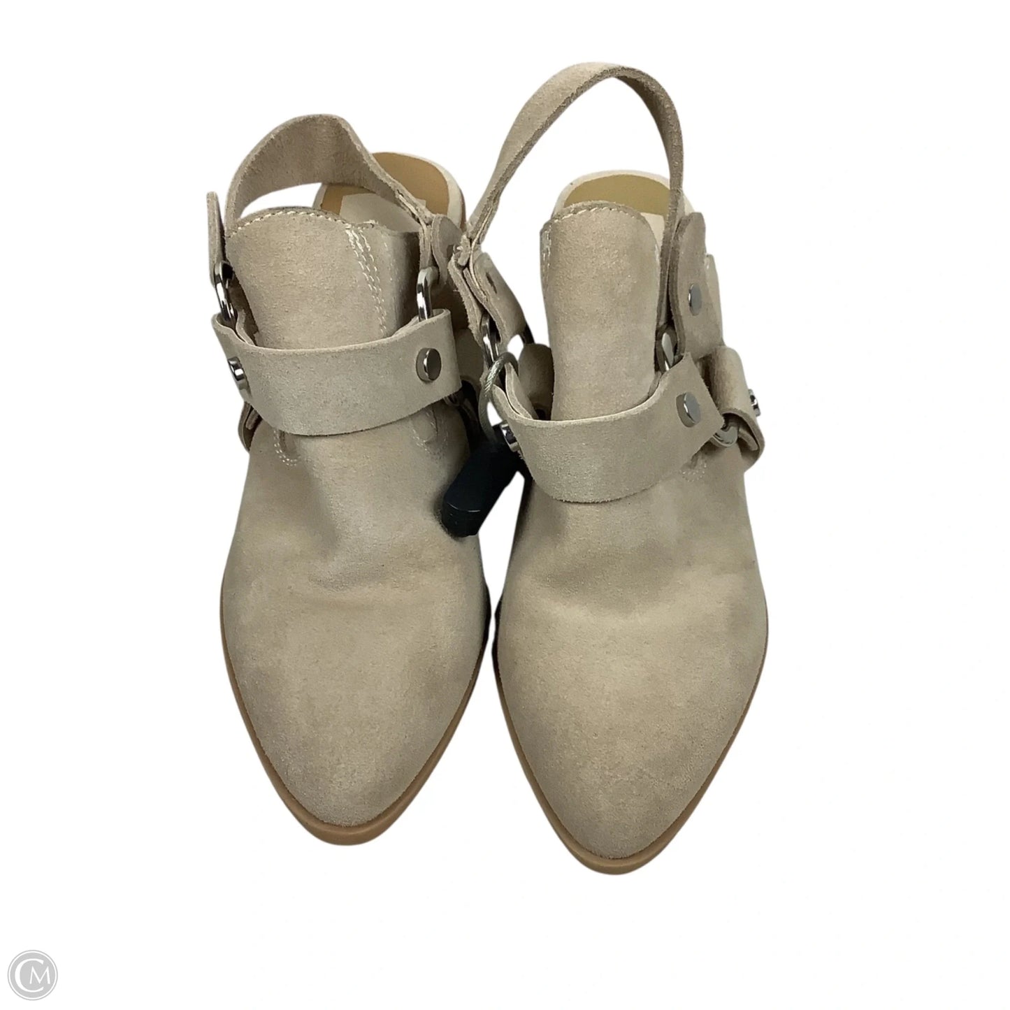 Sandals Heels Block By Dolce Vita In Tan, Size: 8