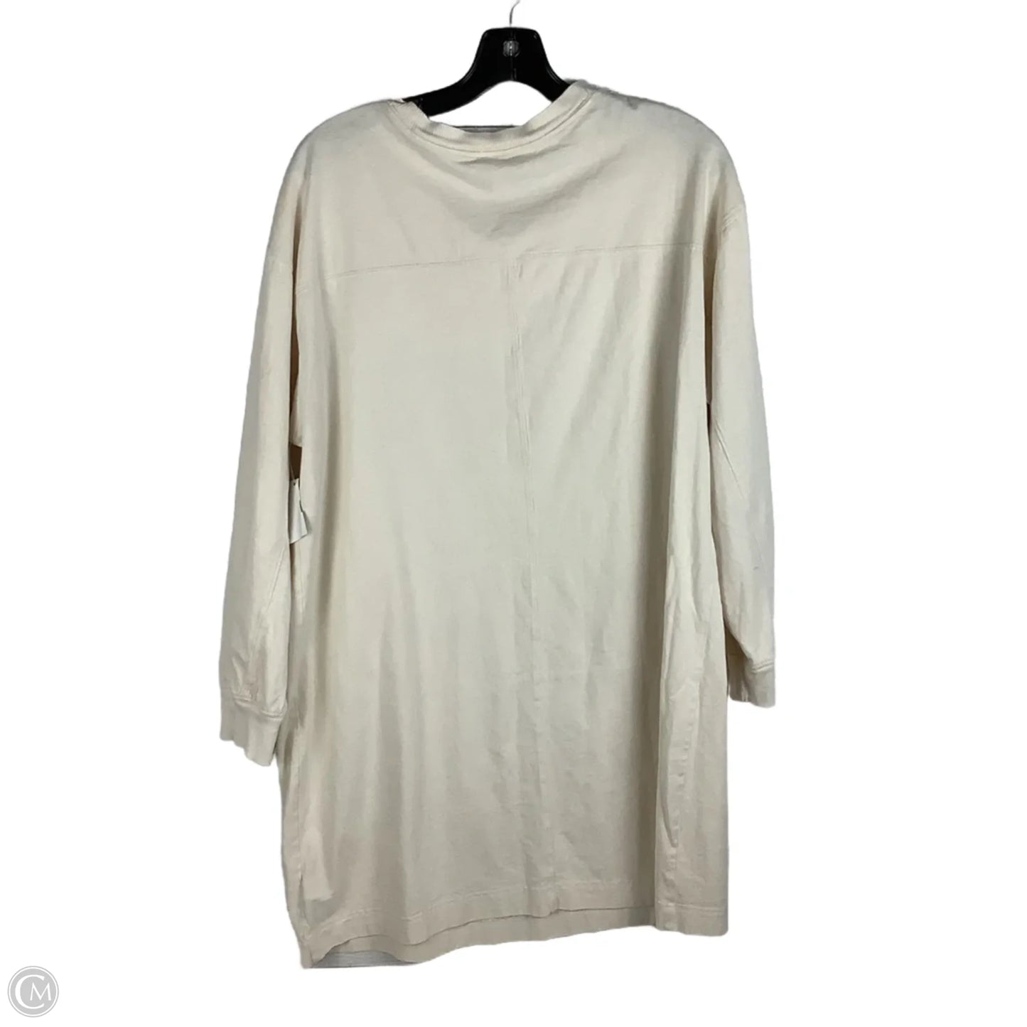 Top Long Sleeve By Old Navy In Cream, Size: L