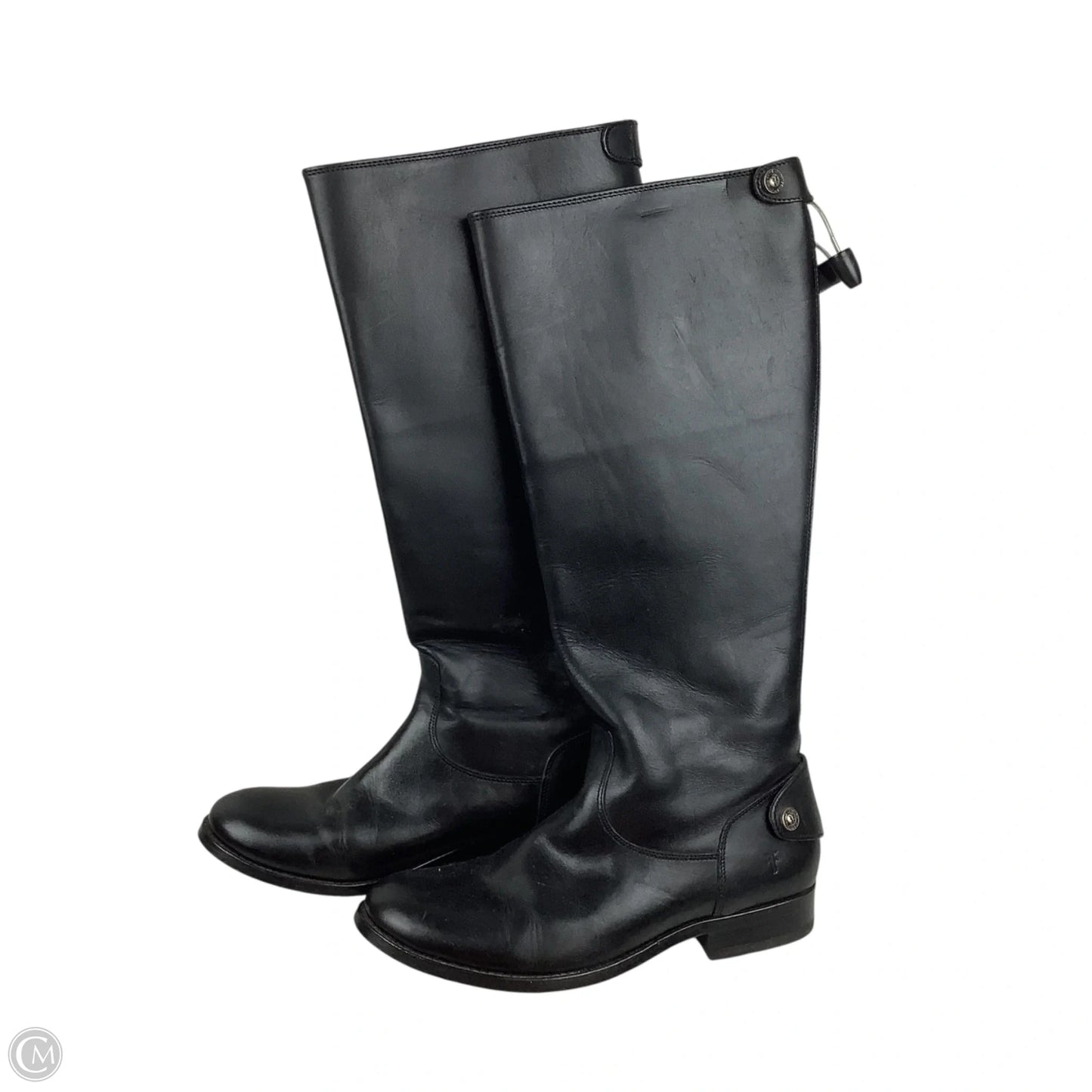 Boots Designer By Frye In Black, Size: 7