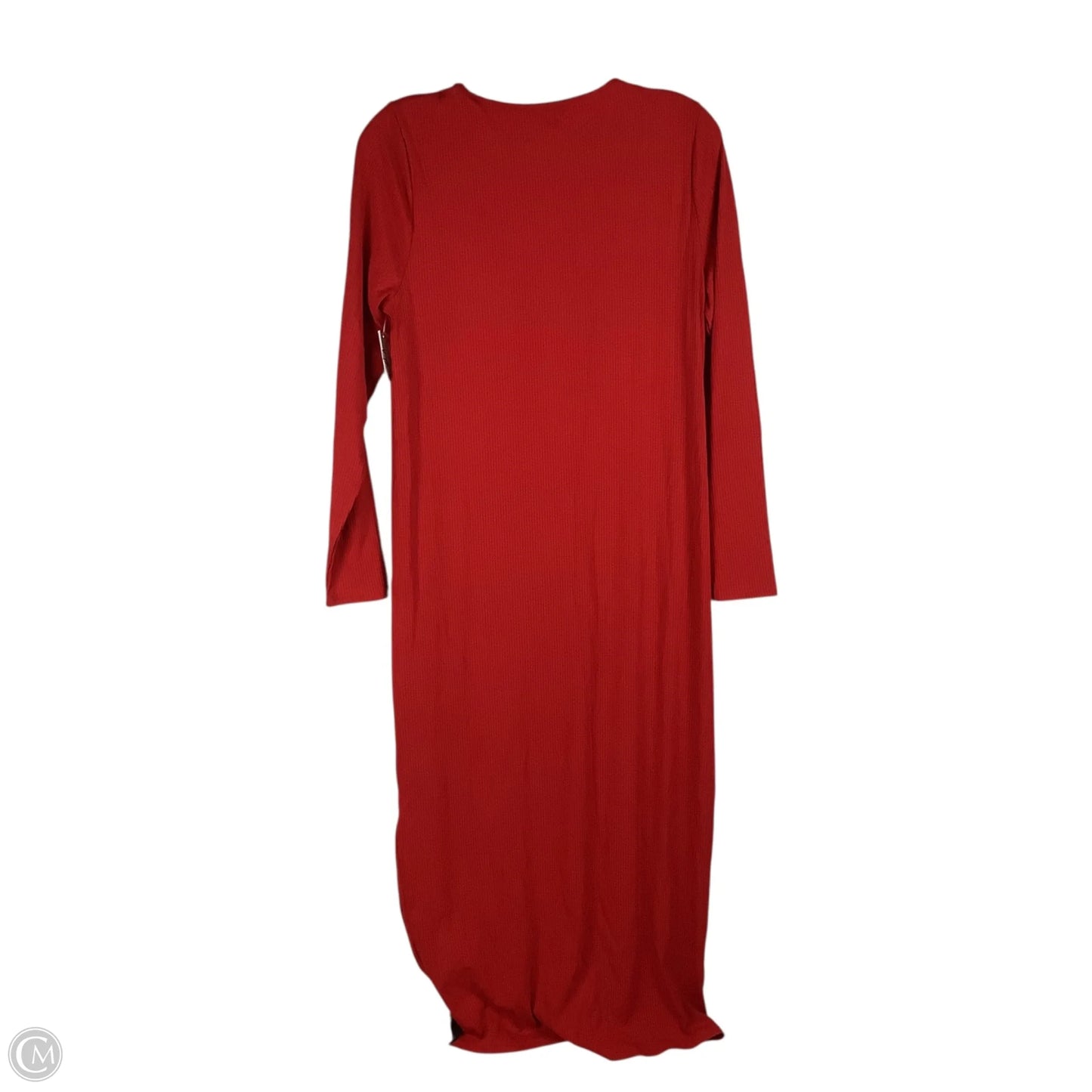 Dress Casual Maxi By Banana Republic In Red, Size: L