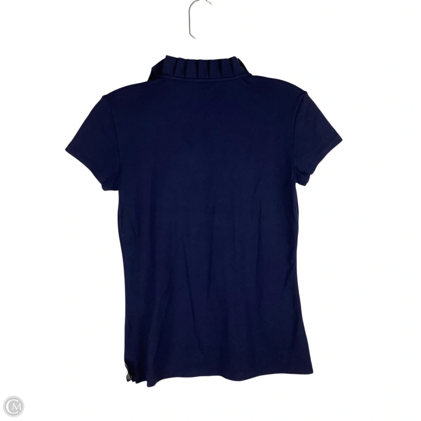 Top Short Sleeve Designer By Lilly Pulitzer In Navy, Size: Xs