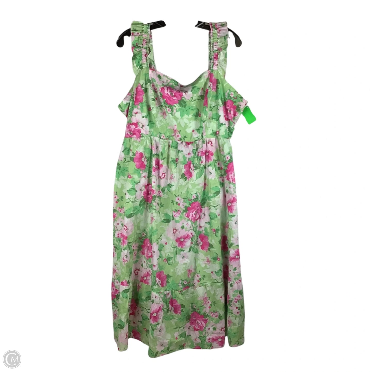 Dress Casual Midi By Torrid In Green, Size: 2x