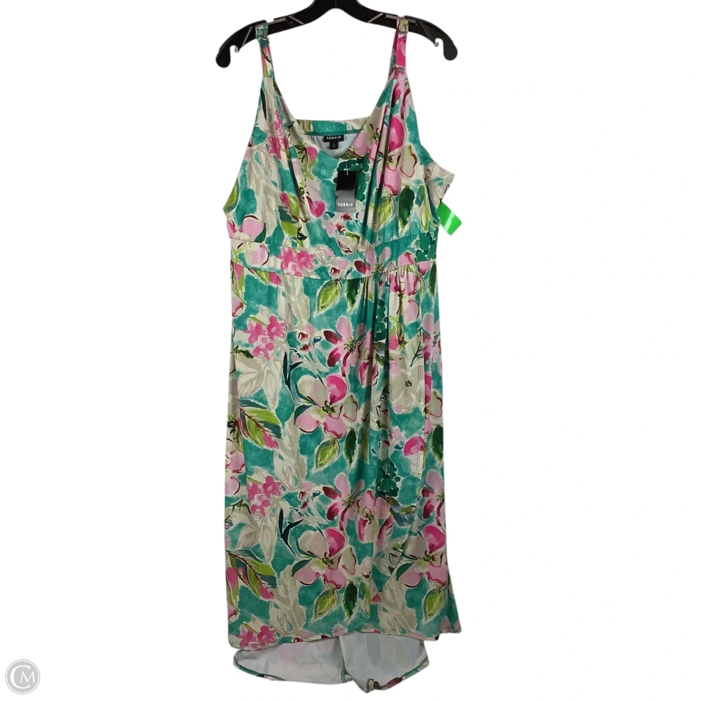 Dress Casual Maxi By Torrid In Green, Size: 2x