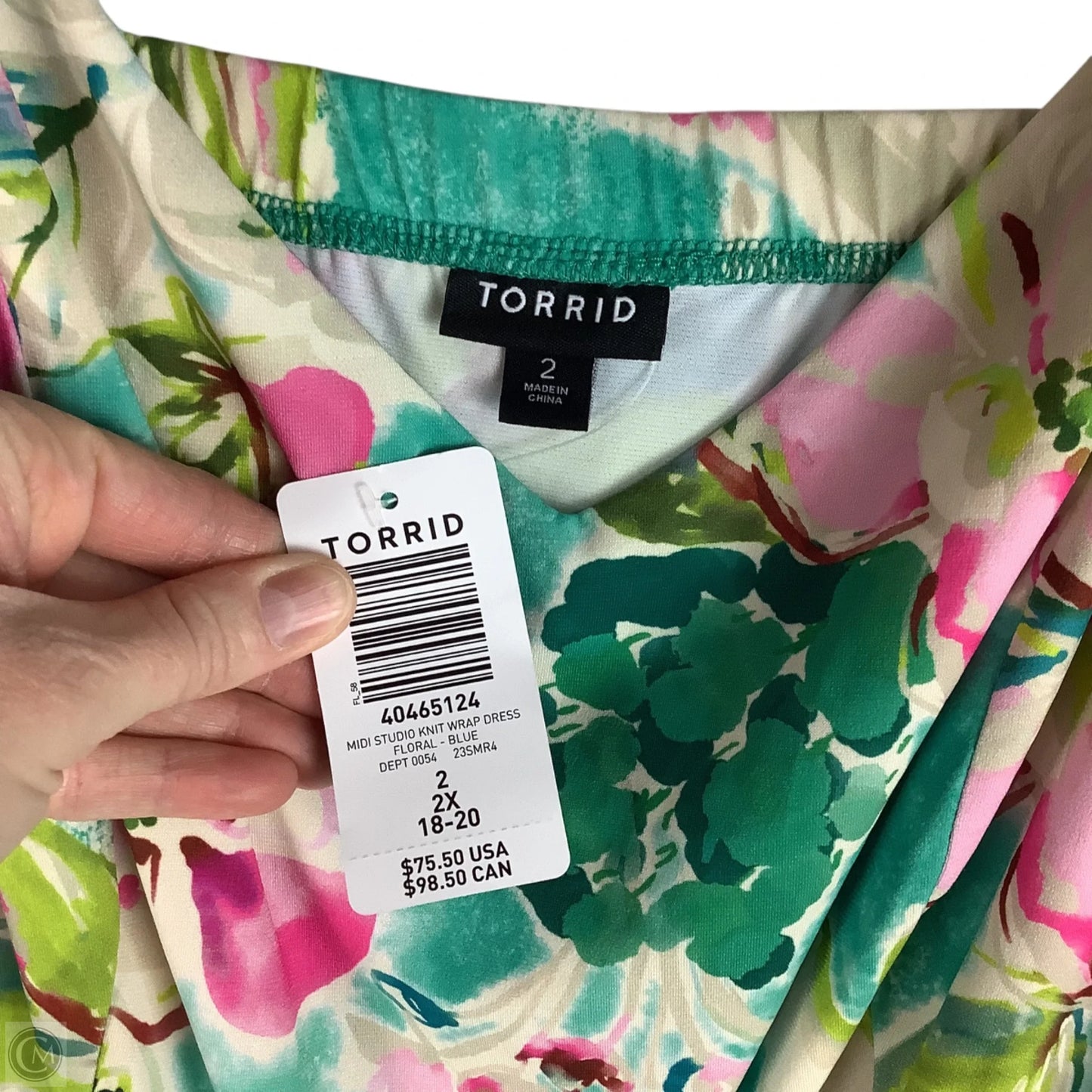 Dress Casual Maxi By Torrid In Green, Size: 2x