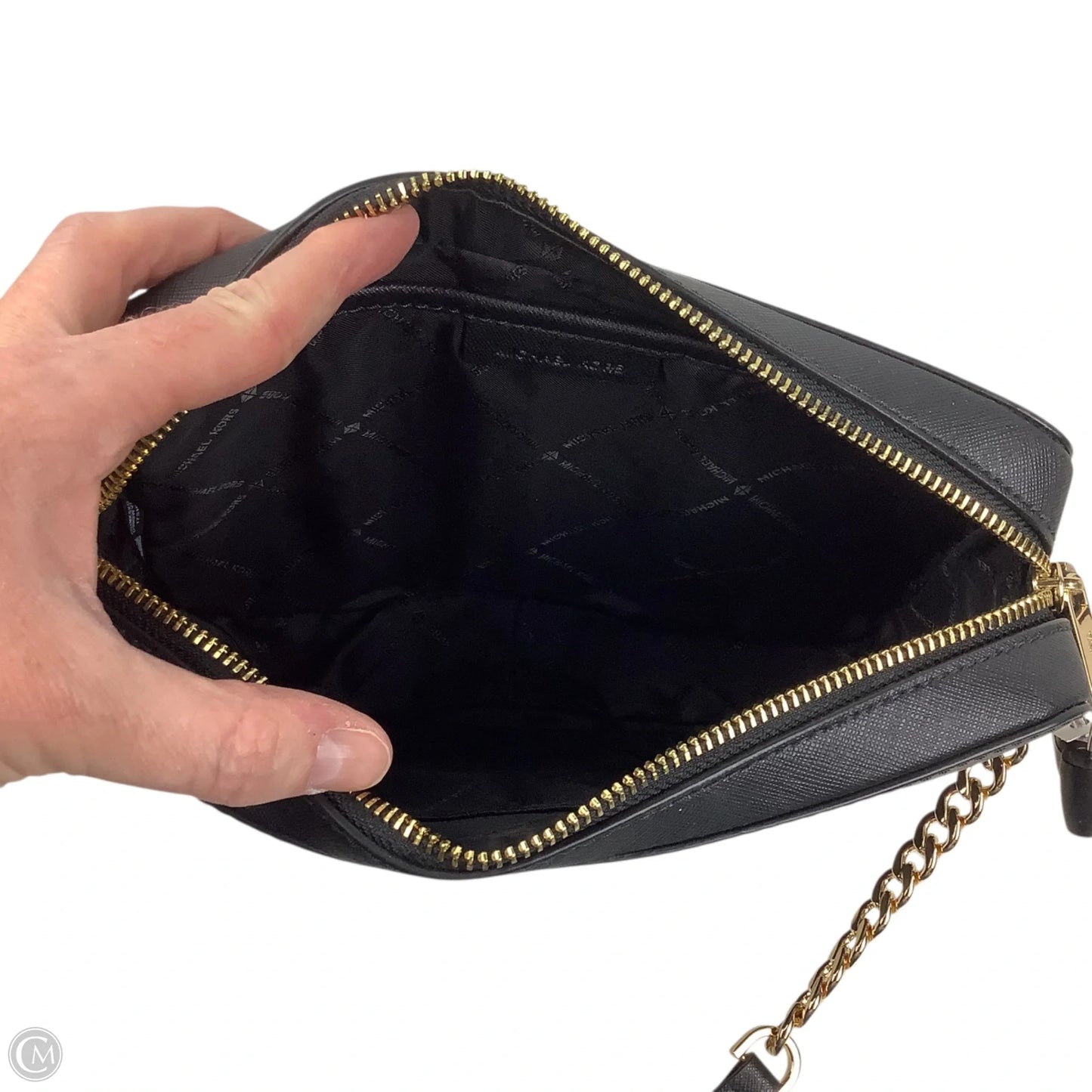 Crossbody Designer By Michael Kors, Size: Medium