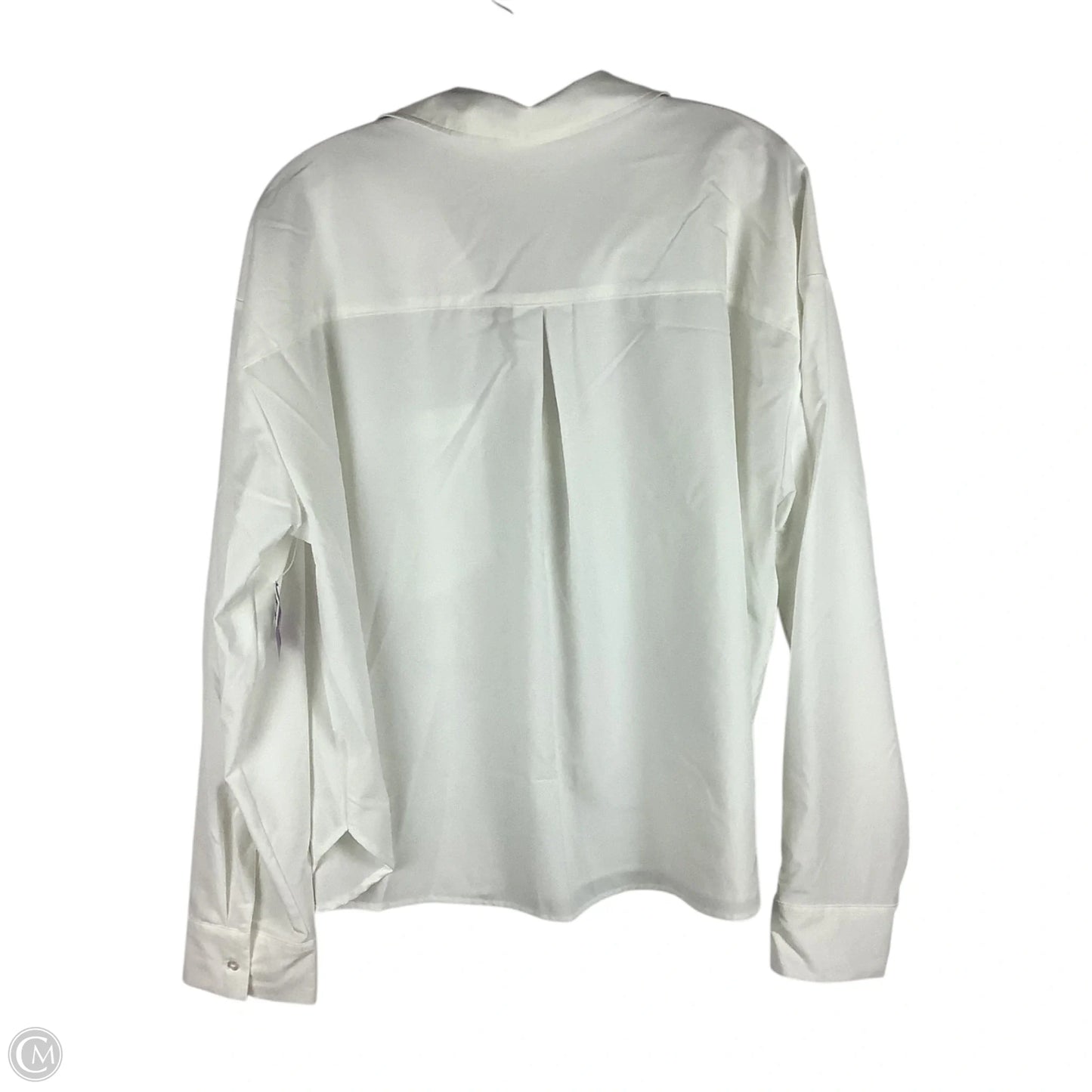 Top Long Sleeve By Cmc In White, Size: Xl