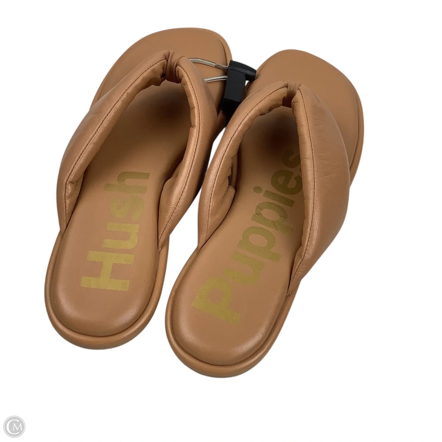 Sandals Flats By Clothes Mentor In Brown, Size: 7