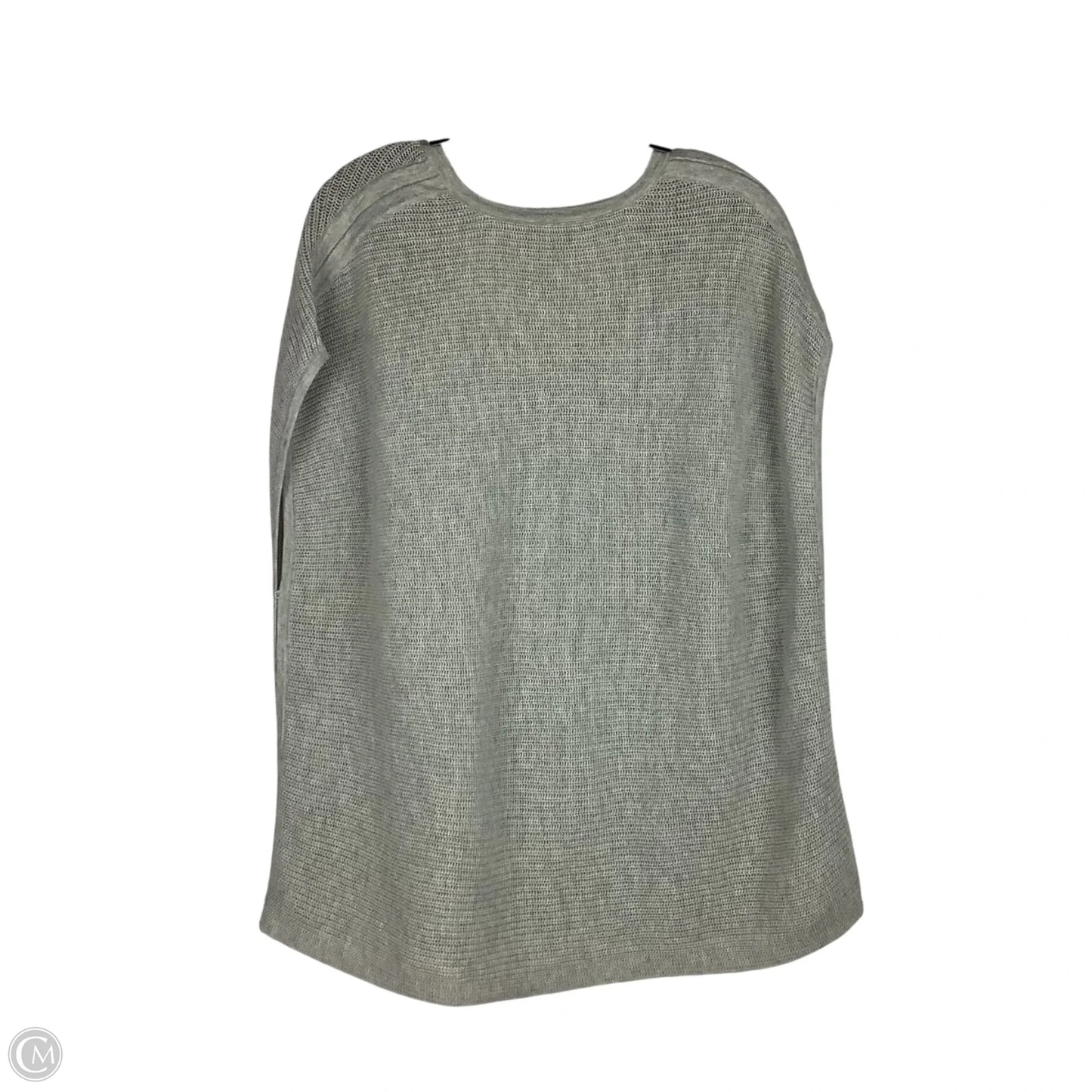 Sweater Short Sleeve By Cmc In Grey, Size: Xs