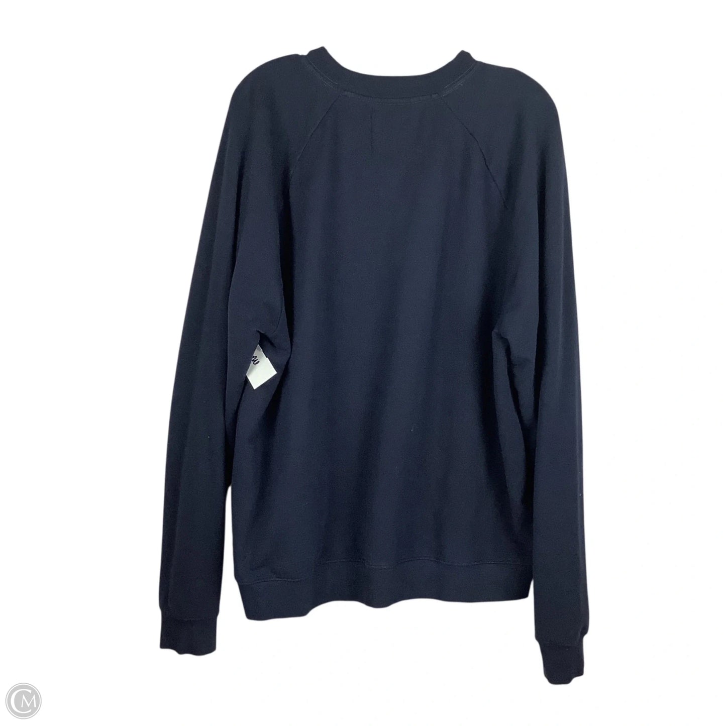 Sweatshirt Crewneck By Clothes Mentor In Navy, Size: Xl