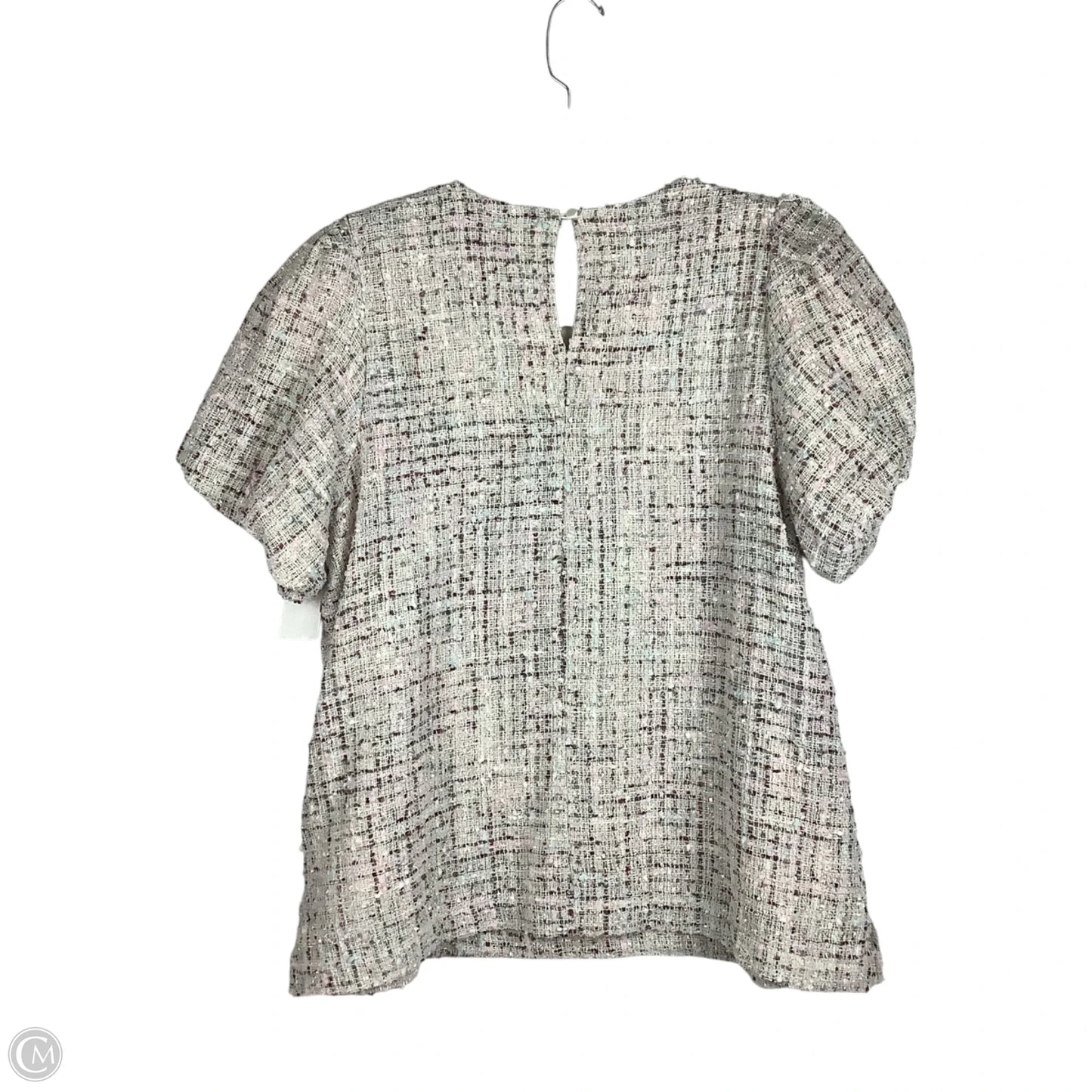 Top Short Sleeve By Crown And Ivy In White, Size: Xl