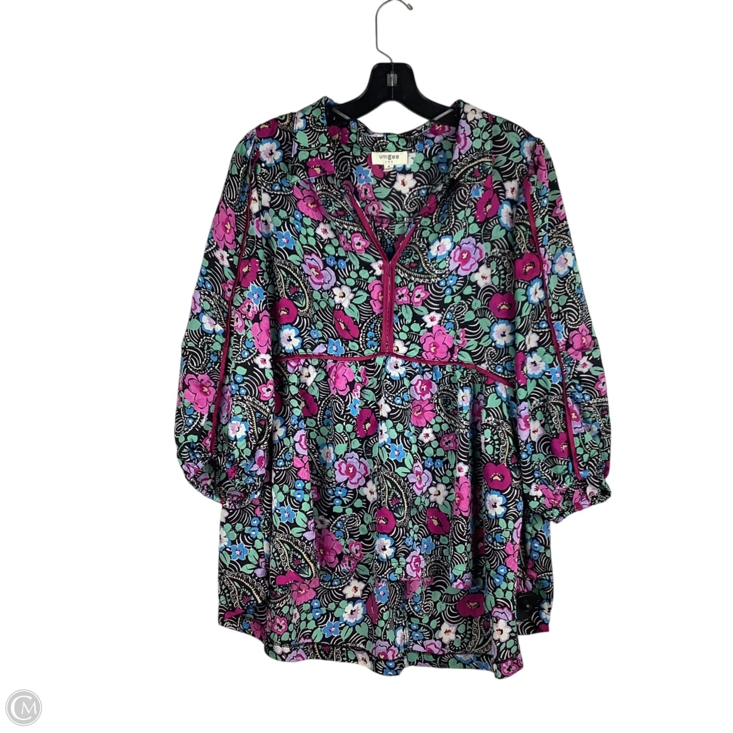 Top Long Sleeve By Umgee In Purple, Size: M