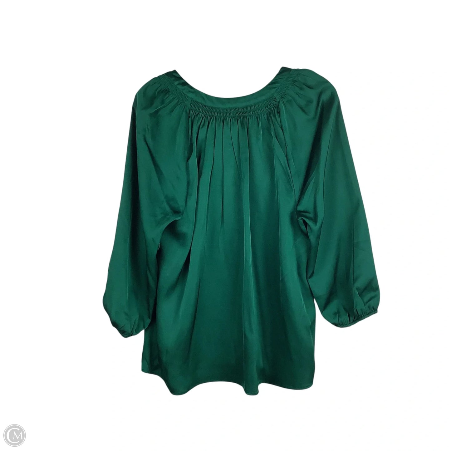 Top Long Sleeve By Crown And Ivy In Green, Size: L