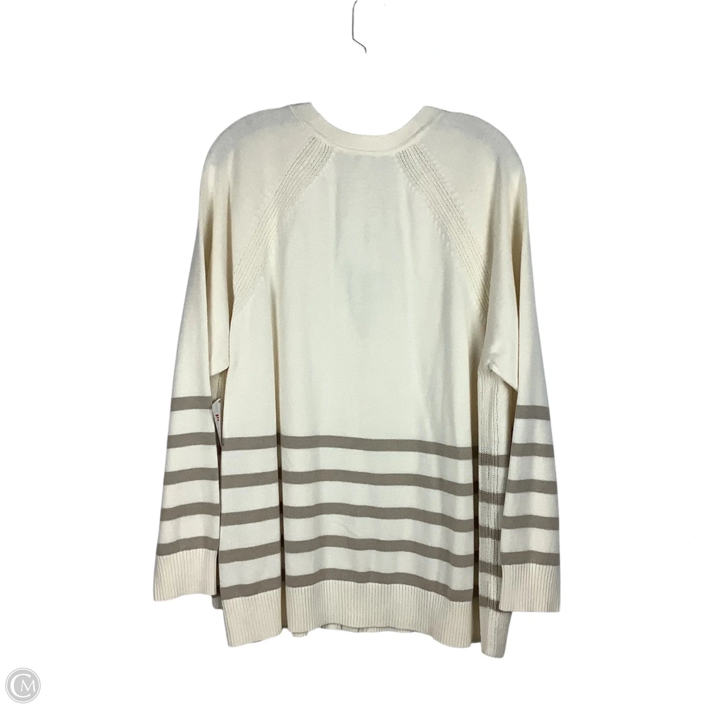 Cardigan By J. Jill In Cream, Size: 2x