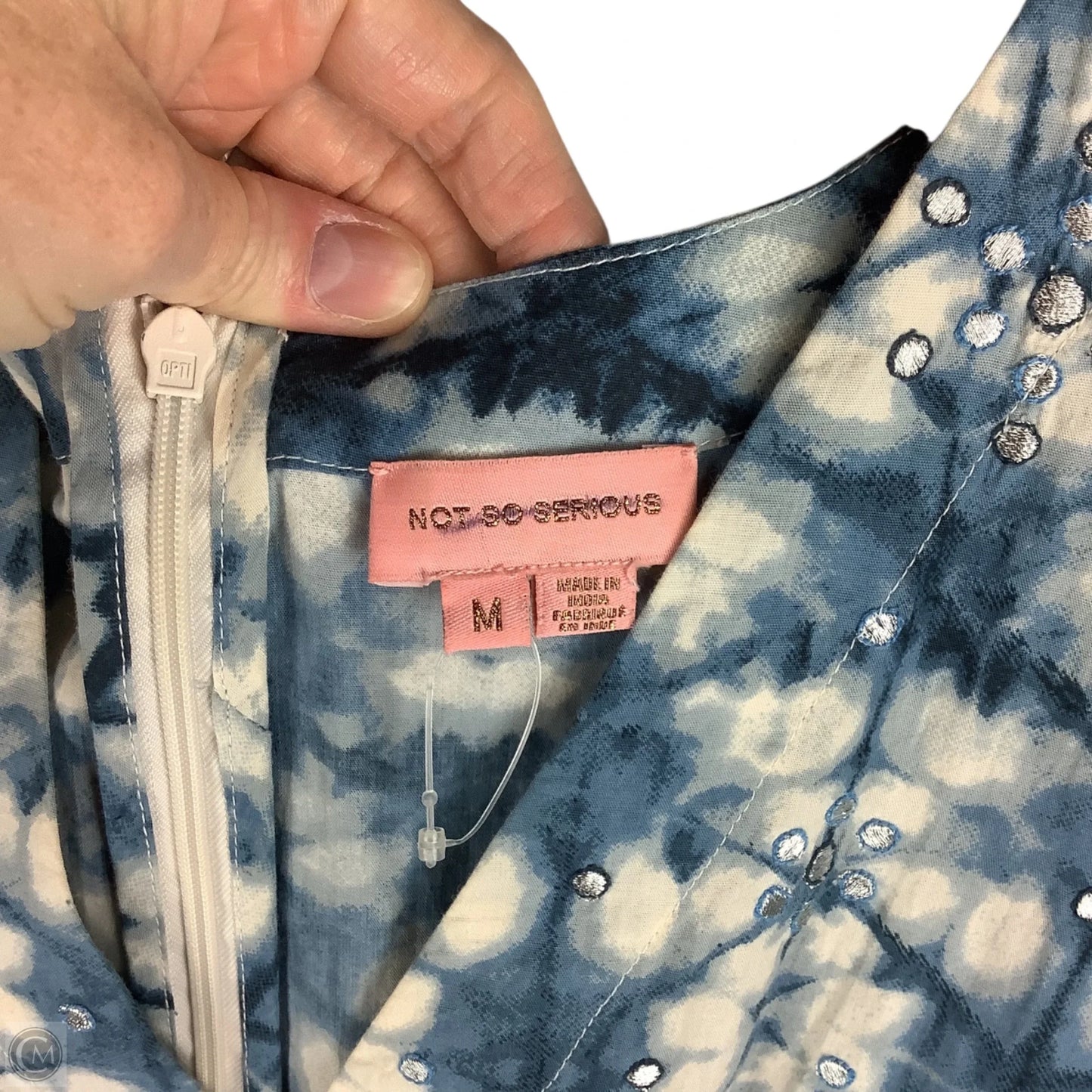 Dress Party Short By Clothes Mentor In Blue, Size: M
