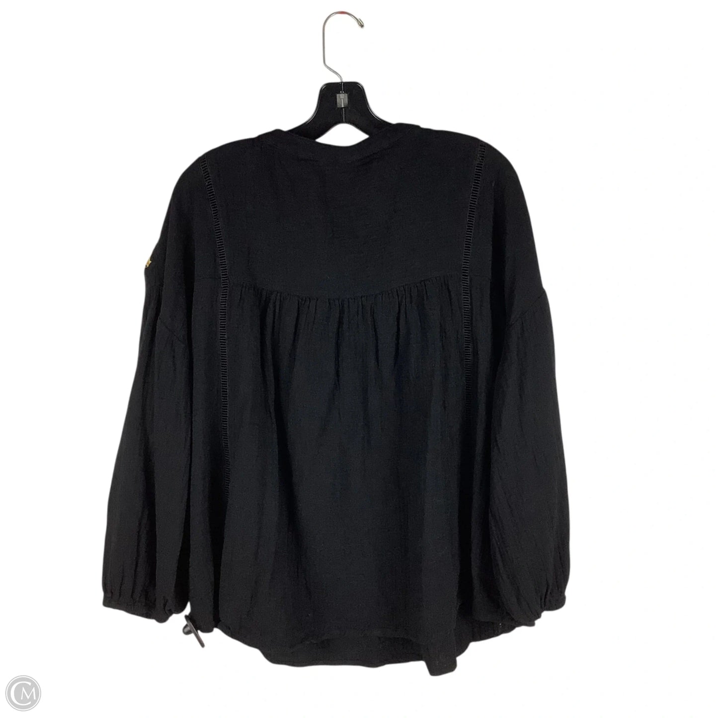 Top Long Sleeve By Jodifl In Black, Size: L